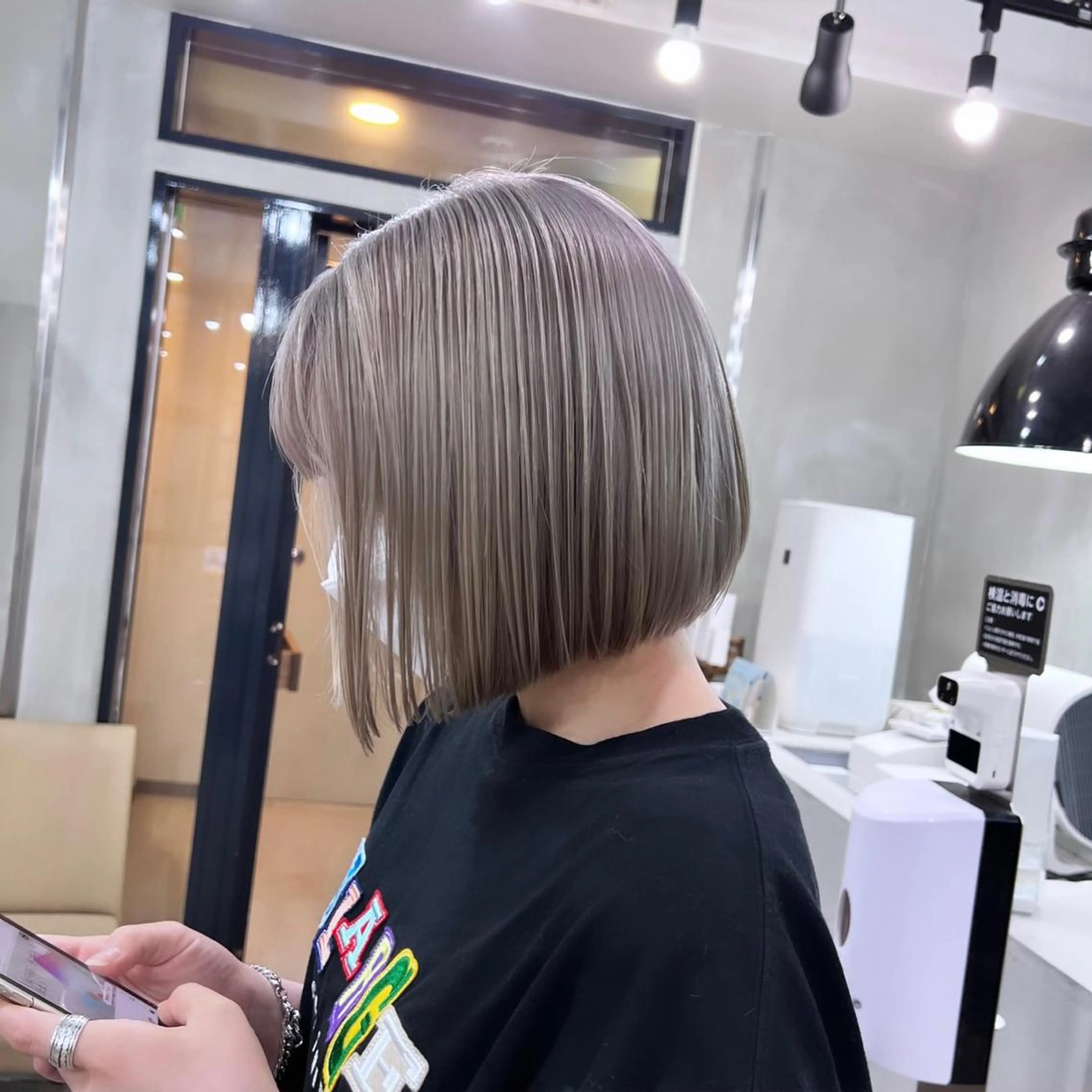 ミディアム カット ヘアカラー トリートメント 🌕PePe　菅 タイシ🌕のヘアスタイル