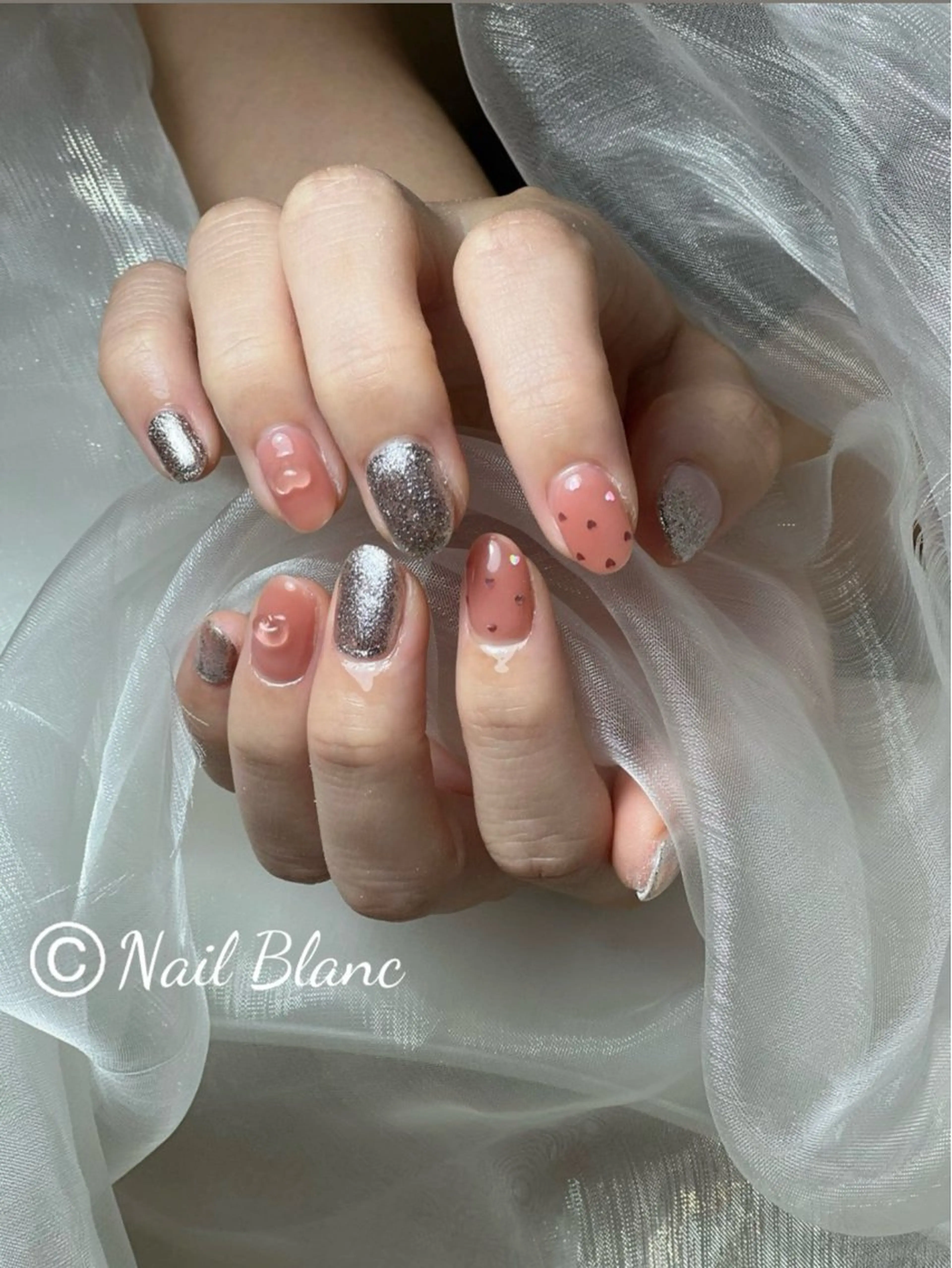 ネイル ハンドネイル NailBlanc みきのネイルデザイン