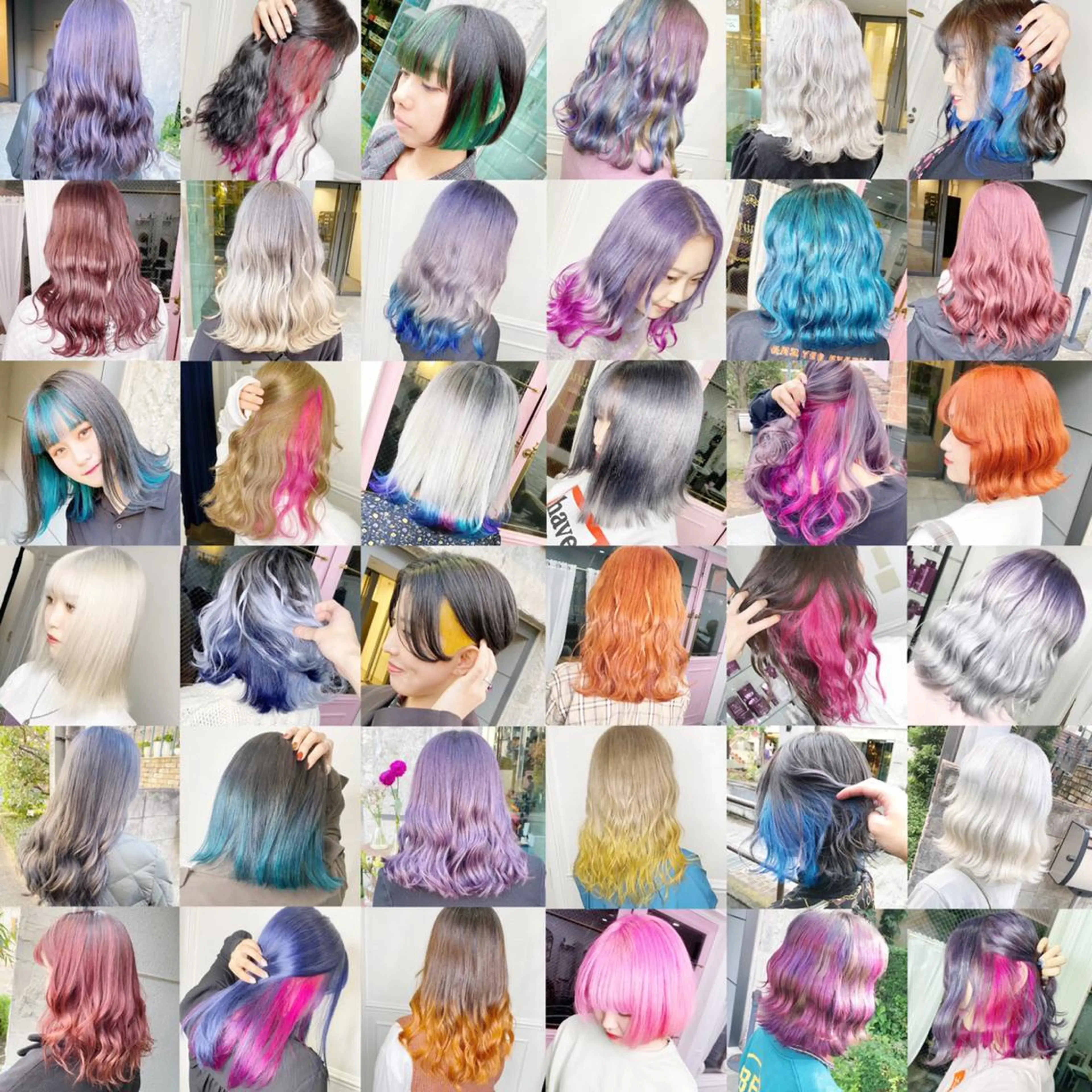 ショート カラー JuNブリーチに 縮毛矯正するプロのヘアスタイル