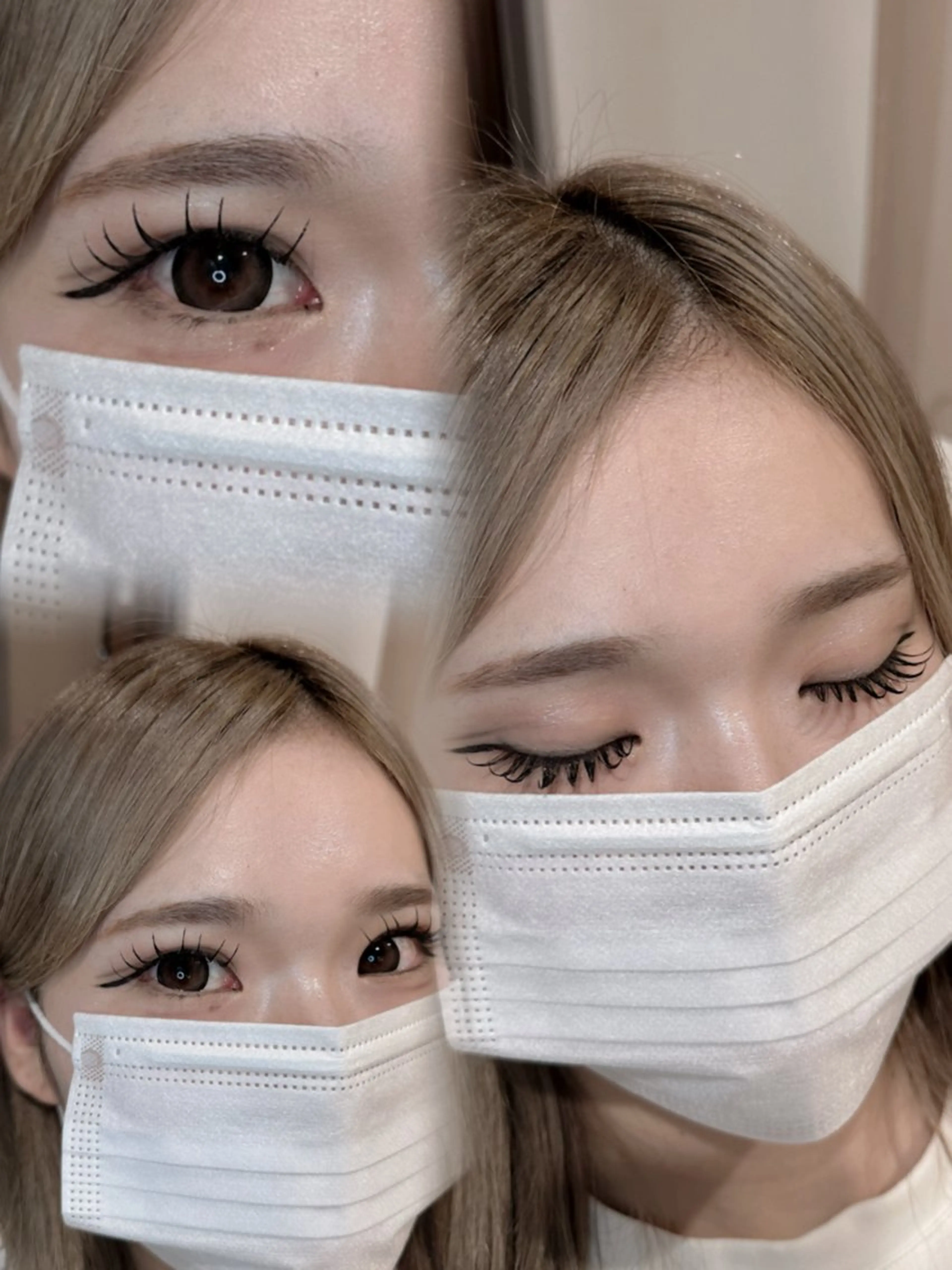 マツエク・マツパ マツエク 🤍束感マツエク /難波/moe/🤍のマツエク・マツパデザイン