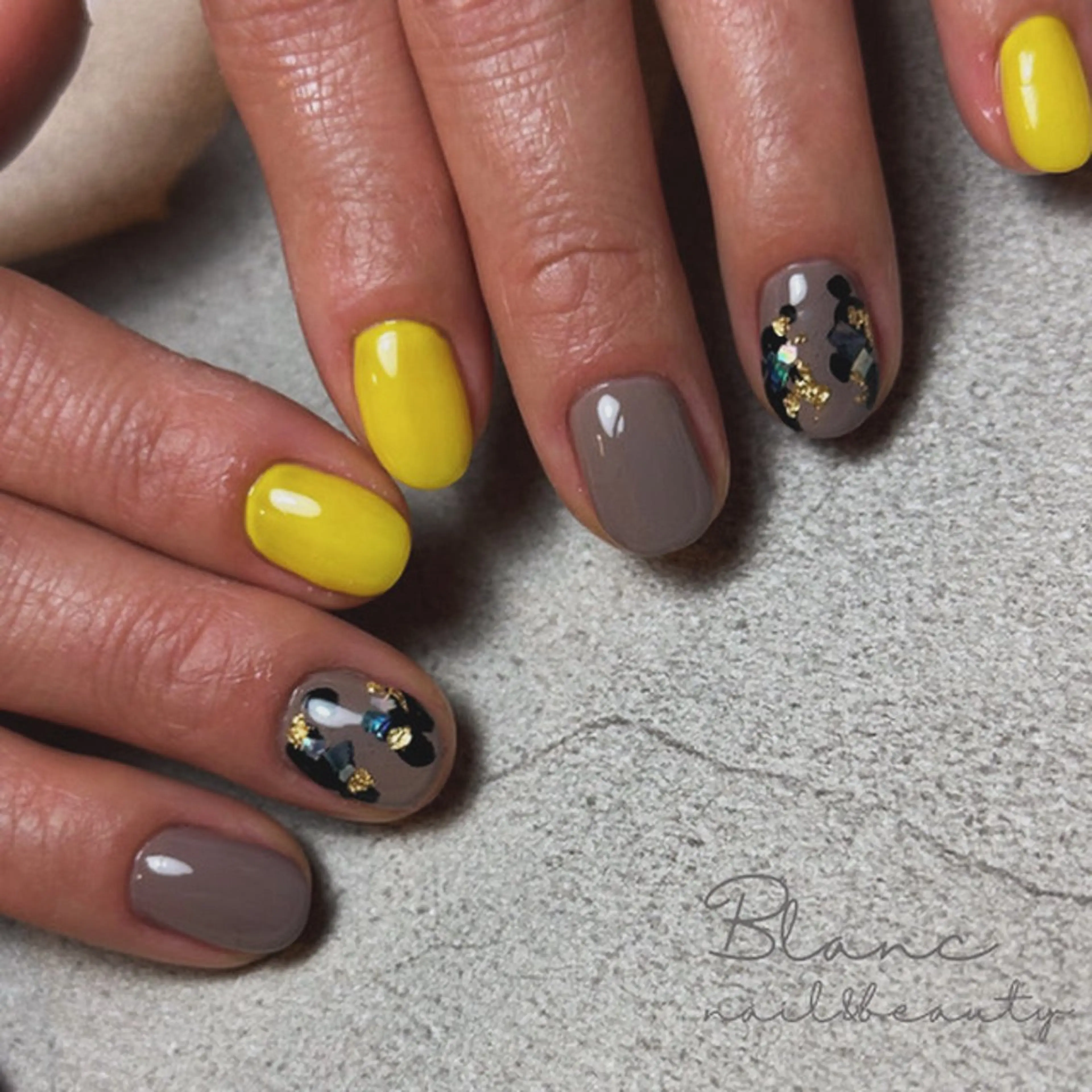 ネイル アニマル柄 Blanc ブランのネイルデザイン