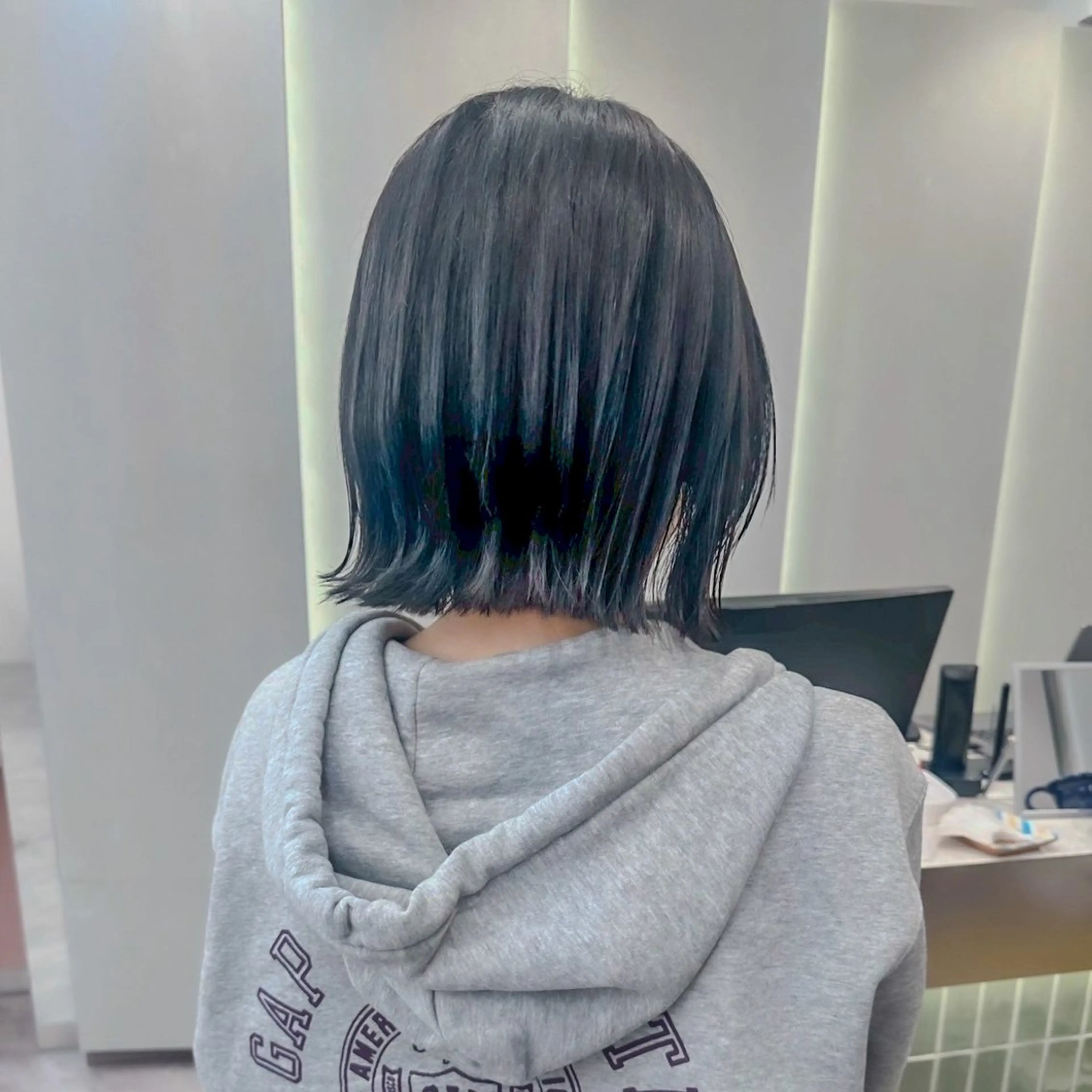 ミディアム カラー 矯正/艶髪/レイヤー /ボブ/桒山航季のヘアスタイル