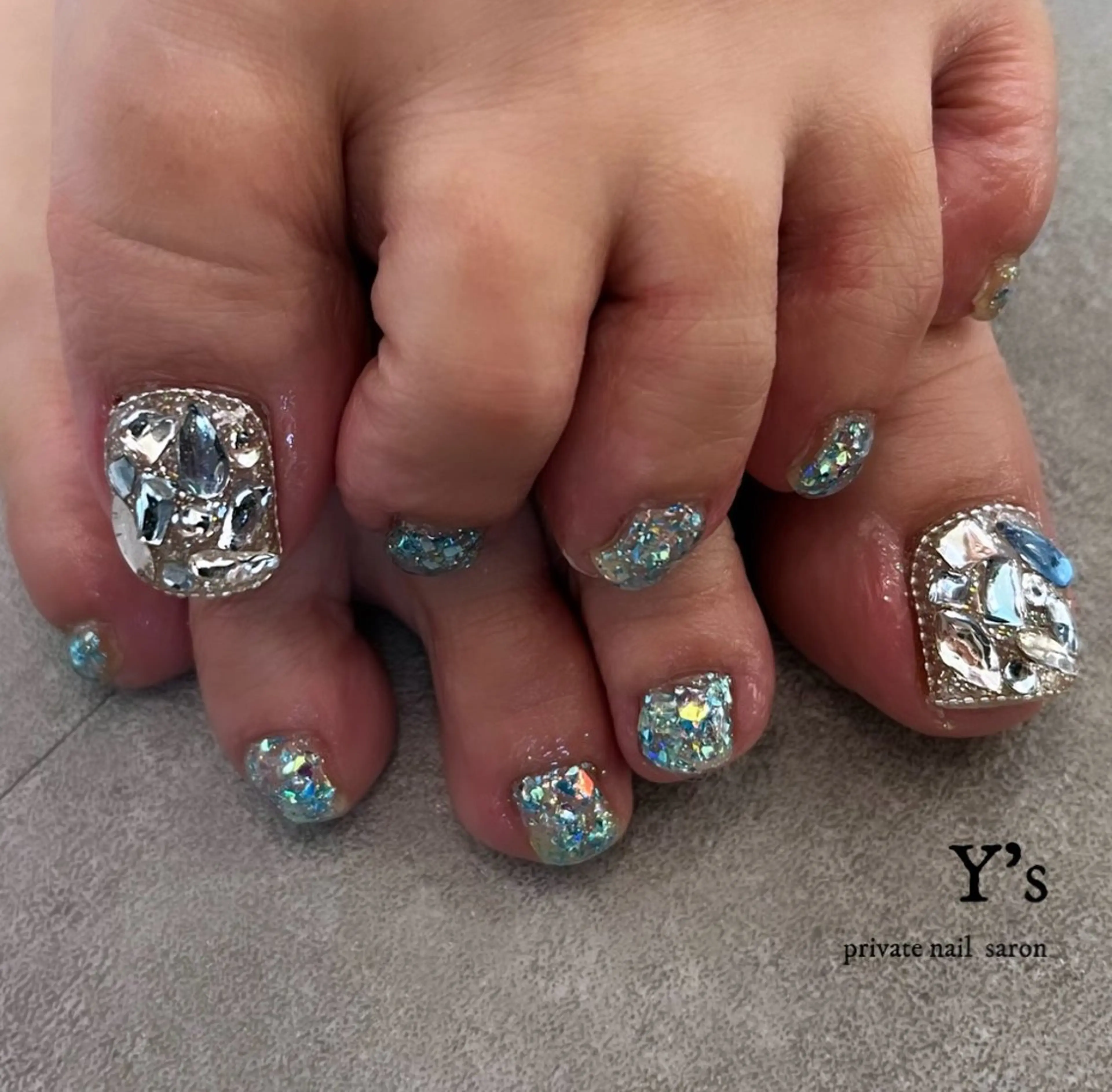 ネイル フットネイル Y's nail ˚✧₊YUIのネイルデザイン