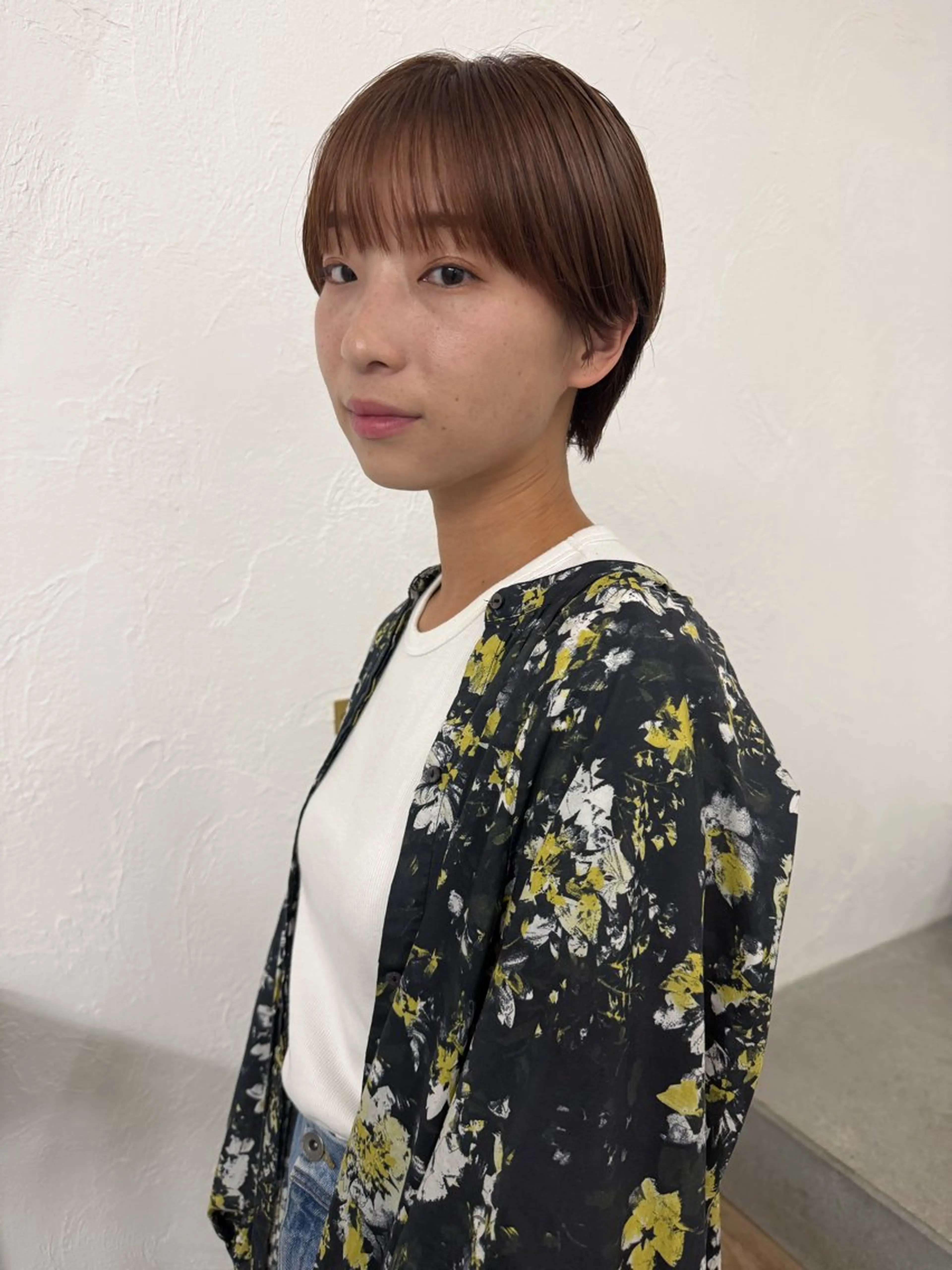ショート イシイ モエカのヘアスタイル