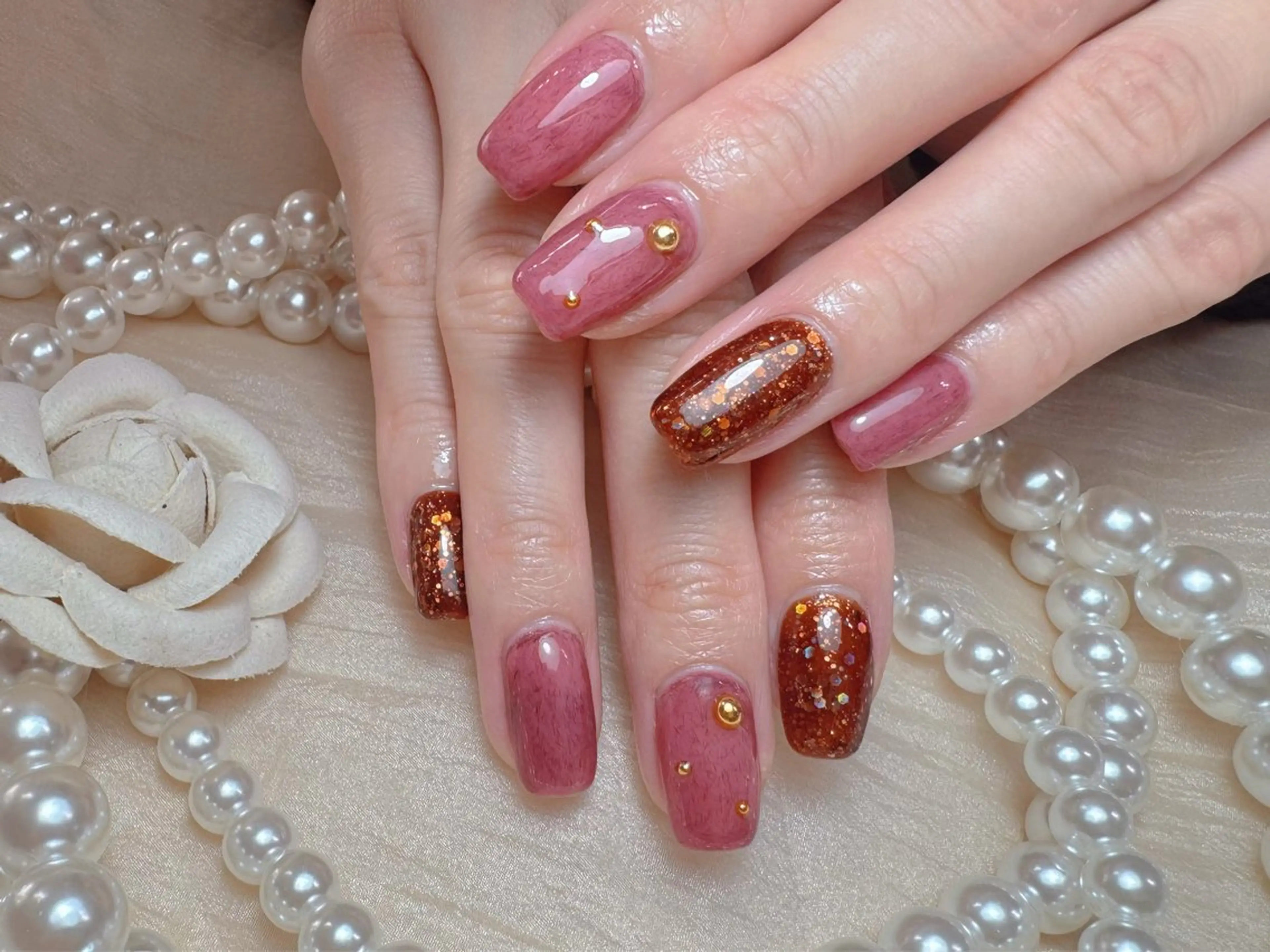 ネイル ハンドネイル マジックミラー所属・マジック ミラーのネイルデザイン