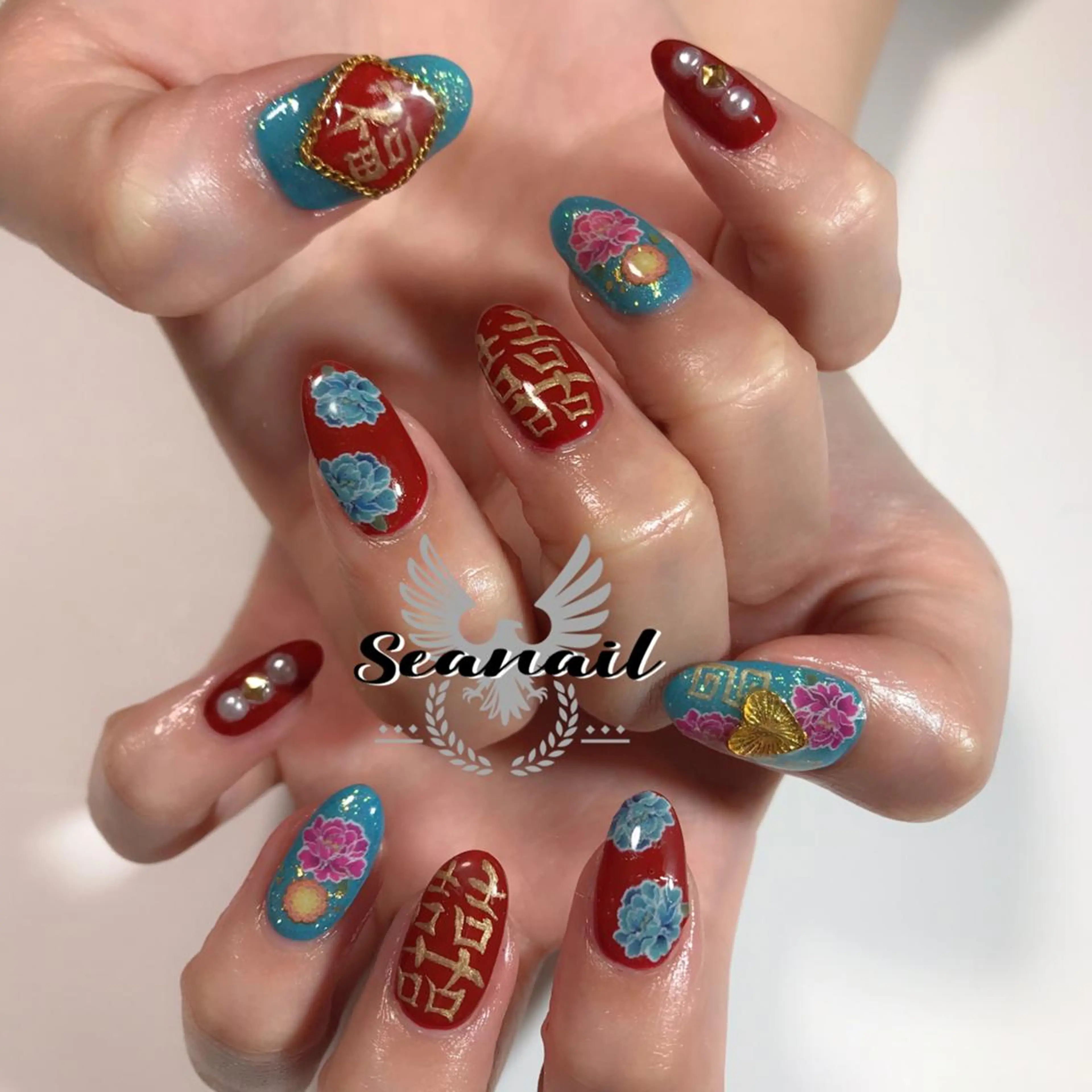 ネイル 小尾 栞のネイルデザイン