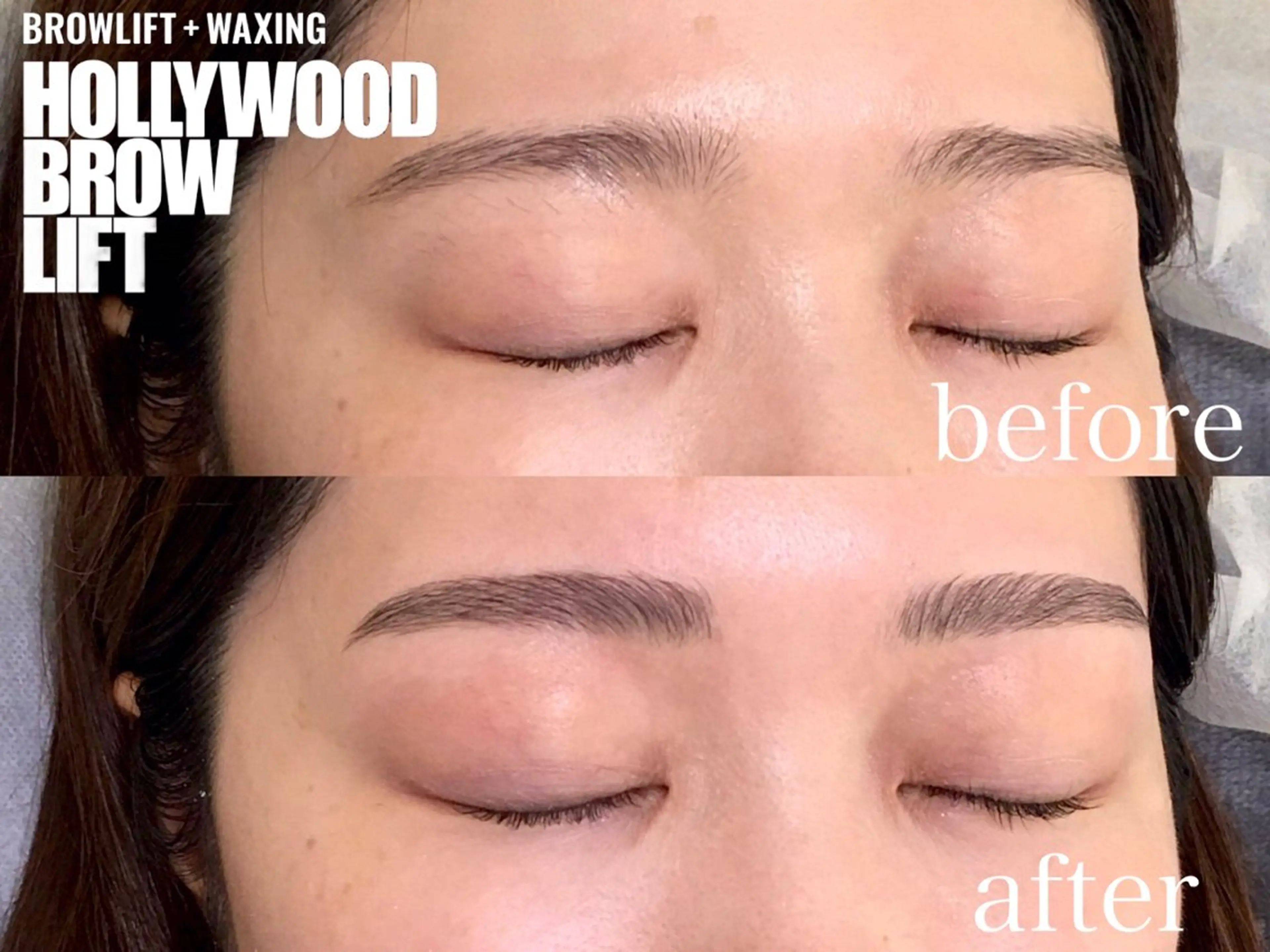 アイブロウ ハリウッドブロウリフト 眉毛ワックス脱毛 Three スリーの眉毛・アイブロウイメージ