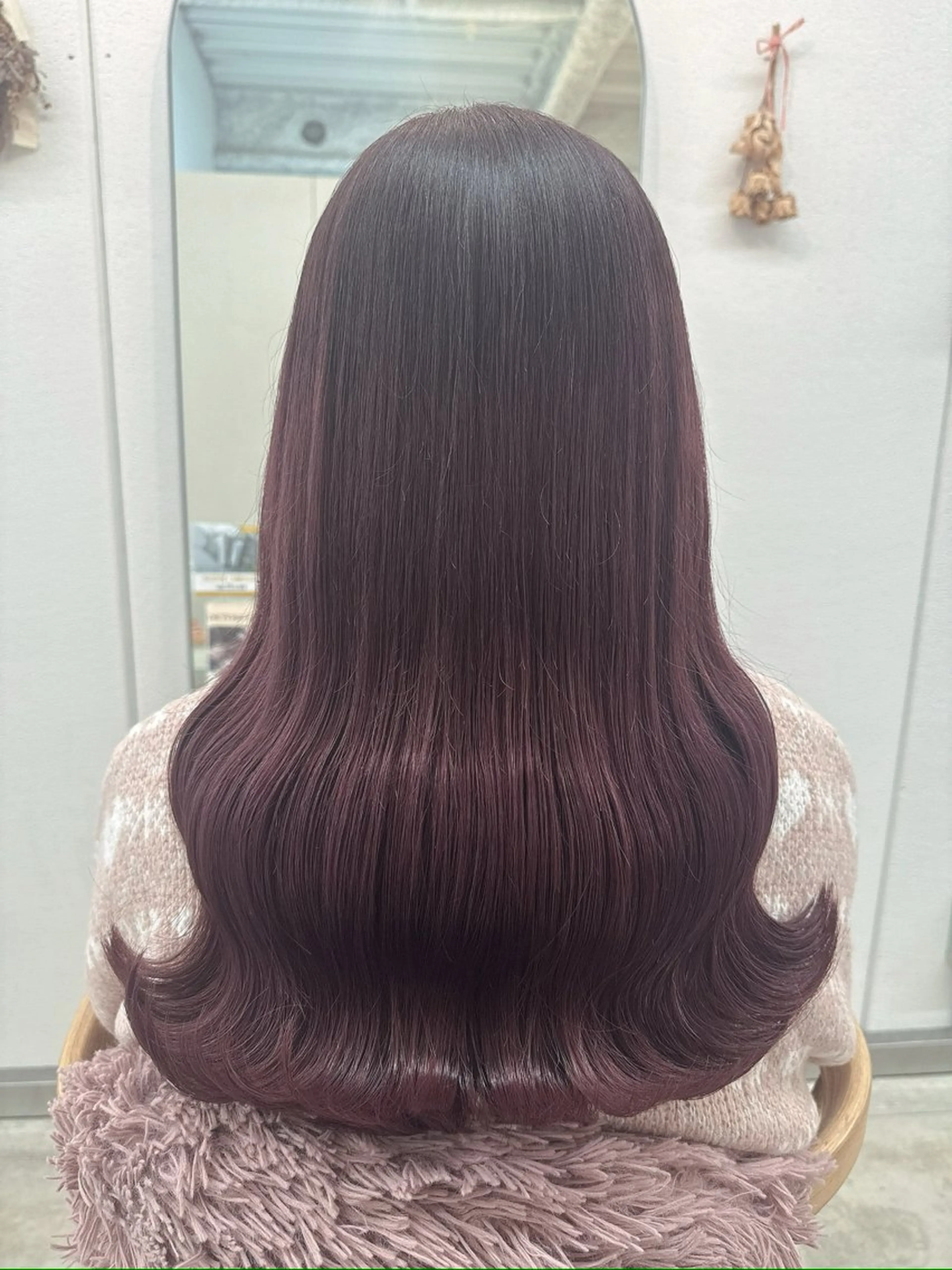 ロング カラー カット ヘアカラー トリートメント 🌷花屋併設🌷 西松さらのマツエク・マツパデザイン