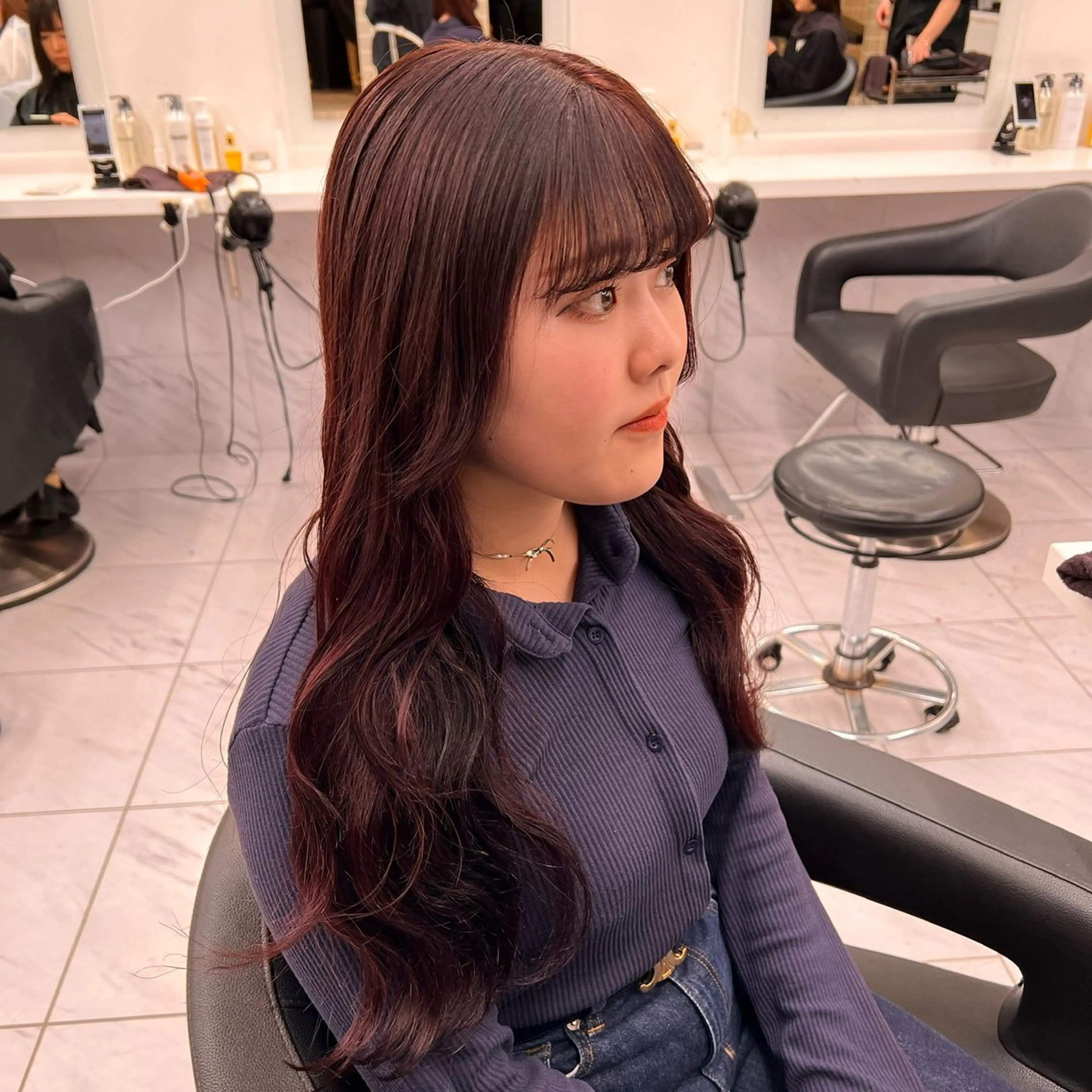 ロング カラー 💖札幌カラー 指名No.1💖玲奈のヘアスタイル