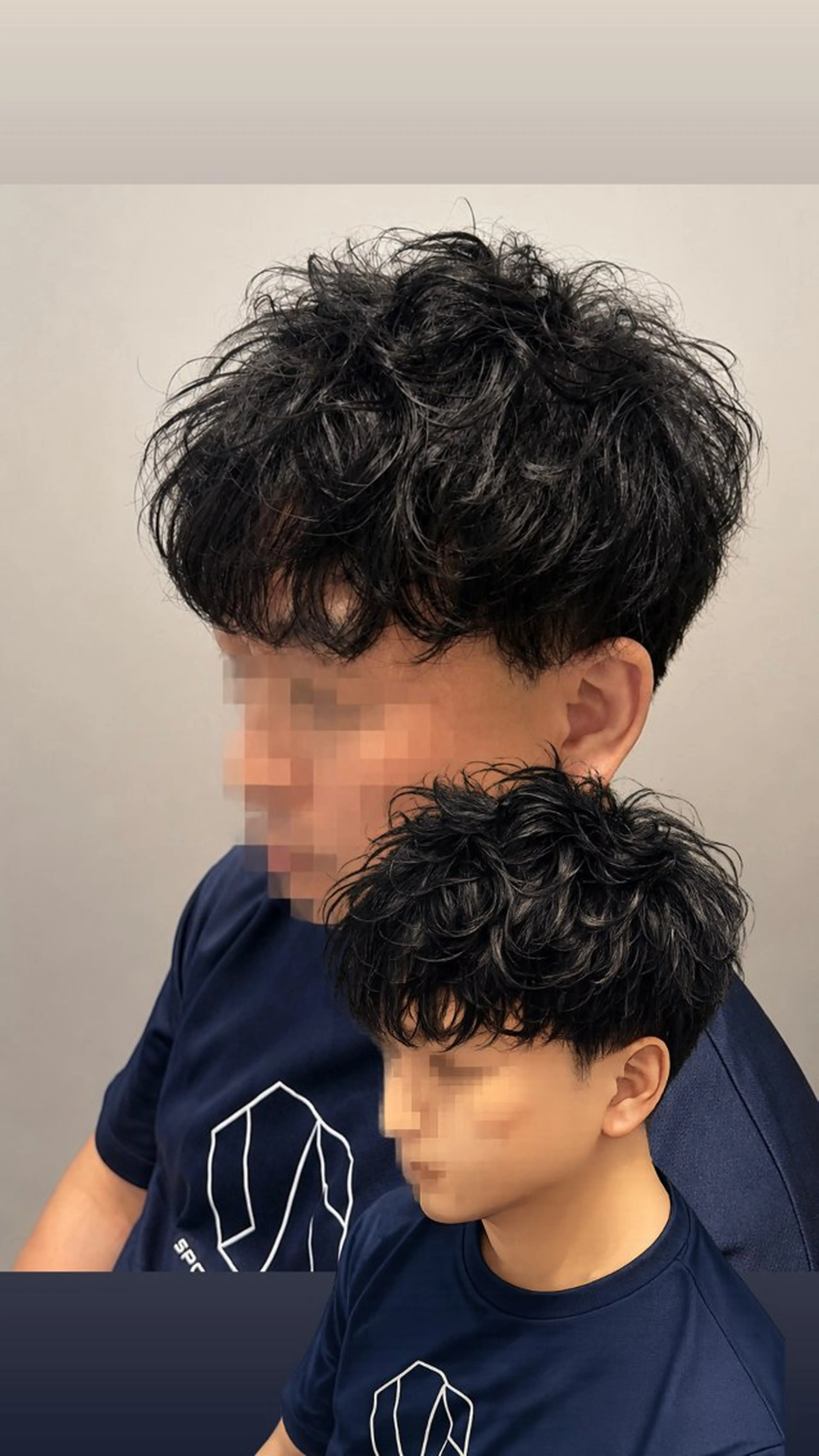 ショート カット パーマ １日１名様メンズ限定 /銀座のヘアスタイル
