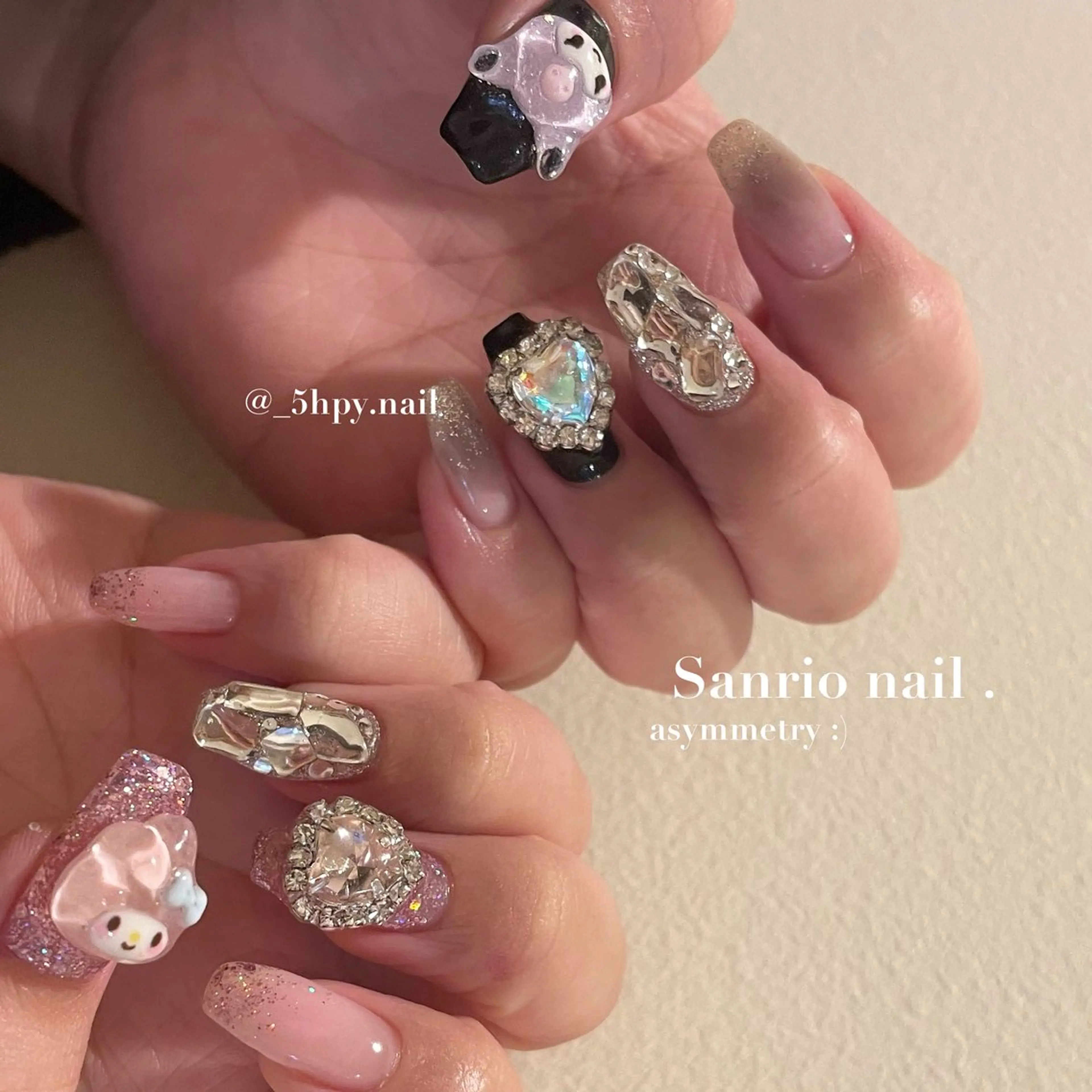 ネイル émure. パラジェル認定サロンのネイルデザイン