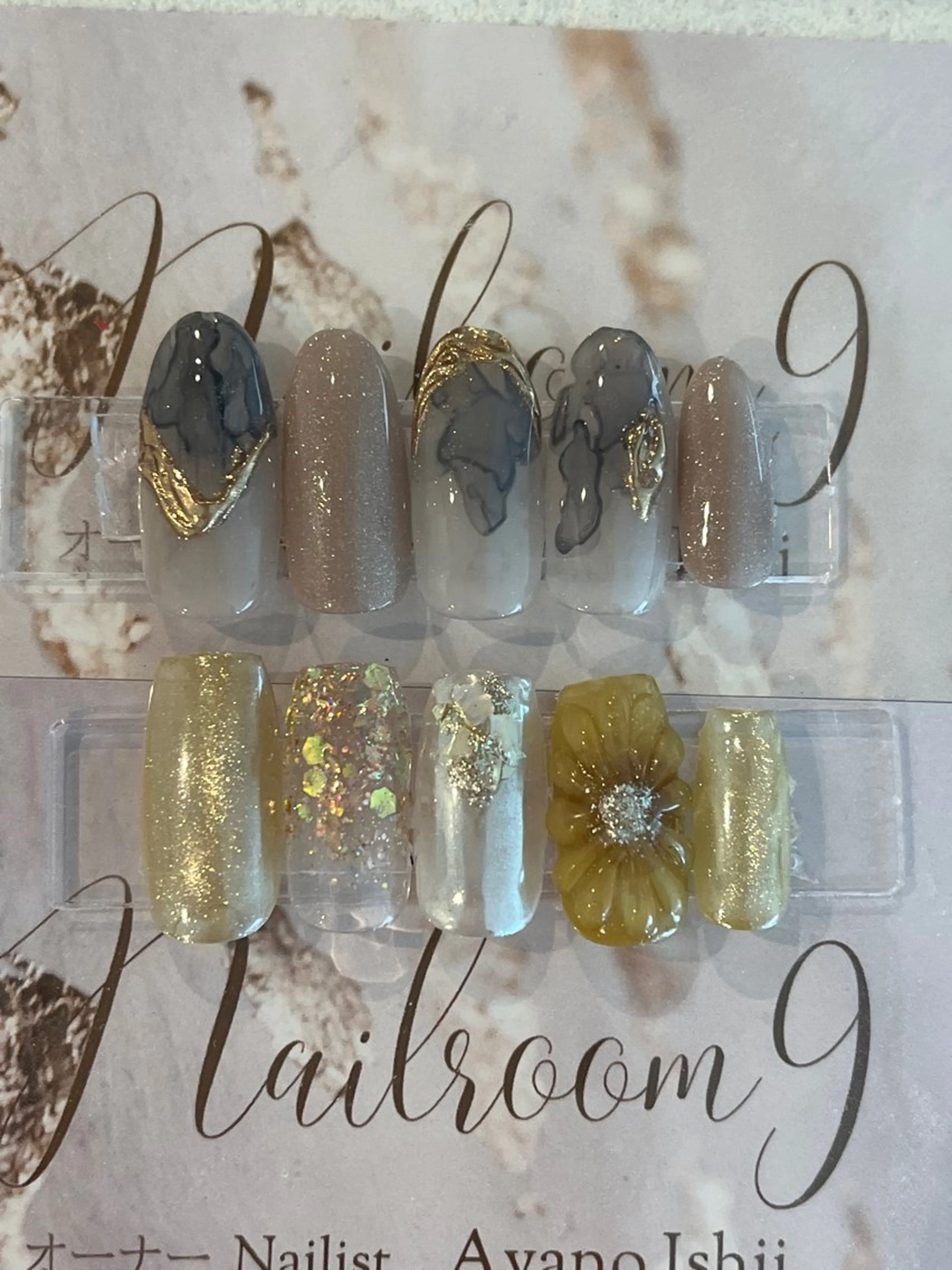 ネイル ハンドネイル nail room9 ☺︎のネイルデザイン