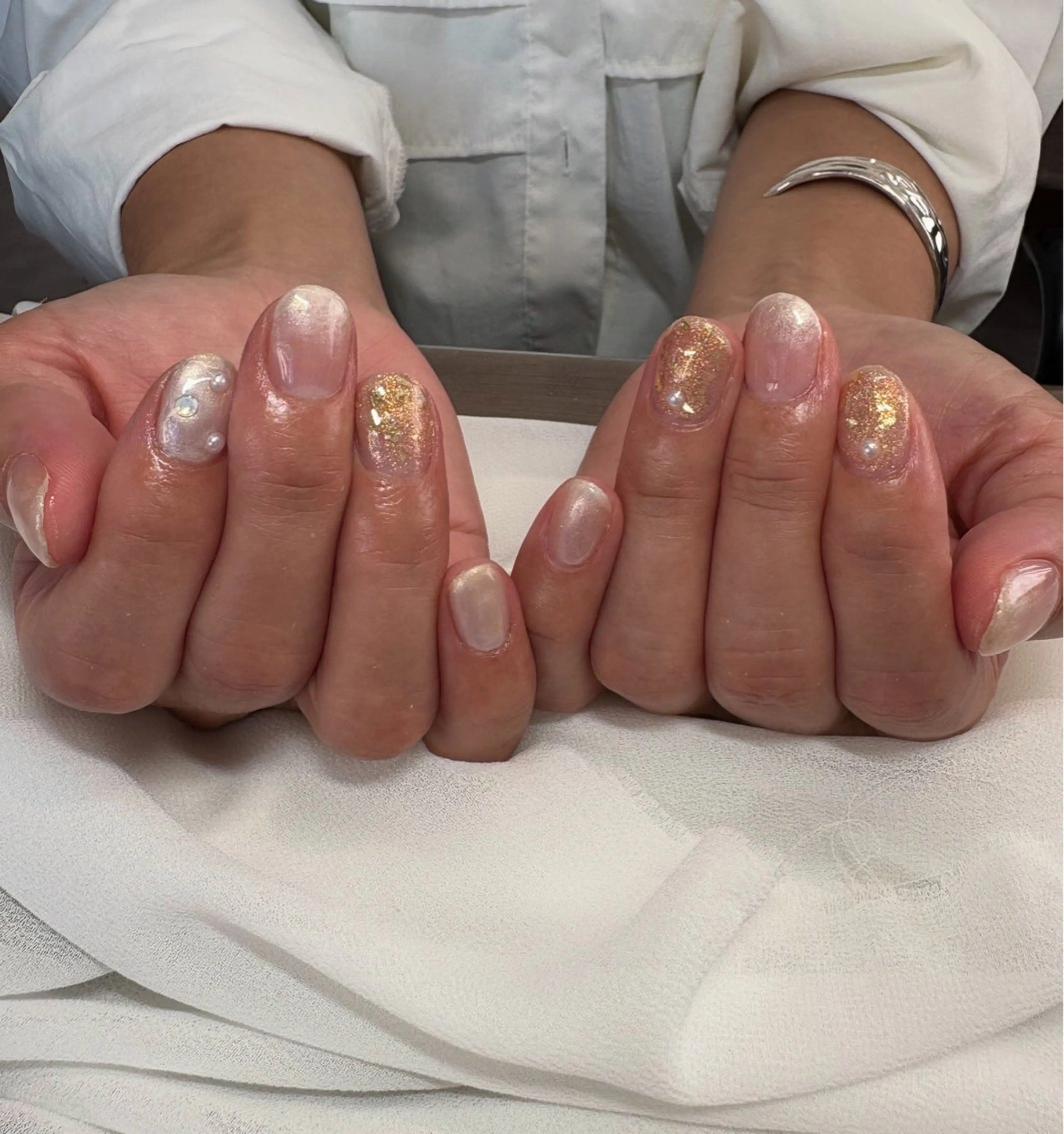 ネイル シンプルネイル marl -Msisnailsalon-甲子園店【マール】所属・marl あやかのネイルデザイン