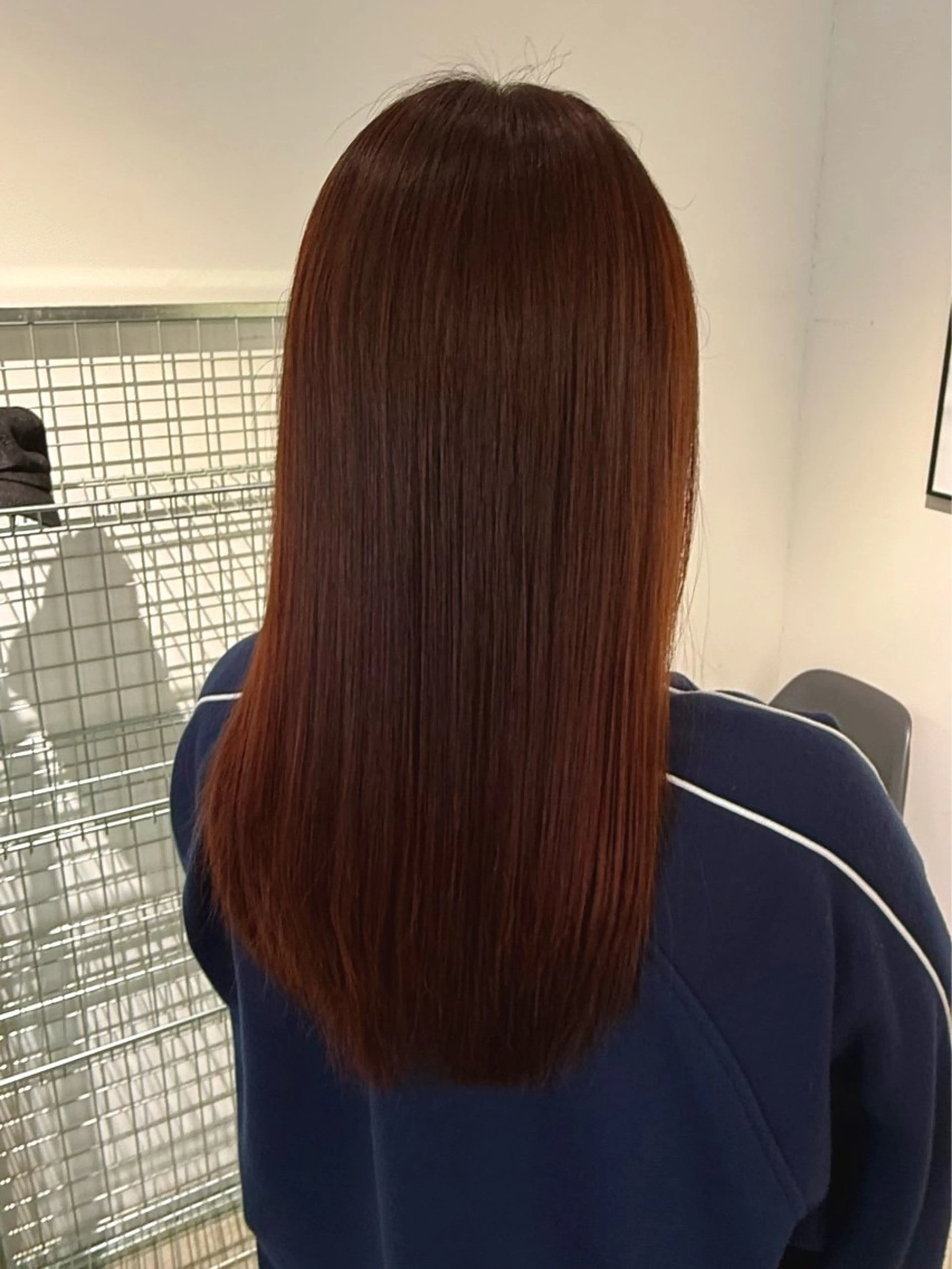 セミロング ヘアカラー トリートメント 森岡 涼汰のヘアスタイル