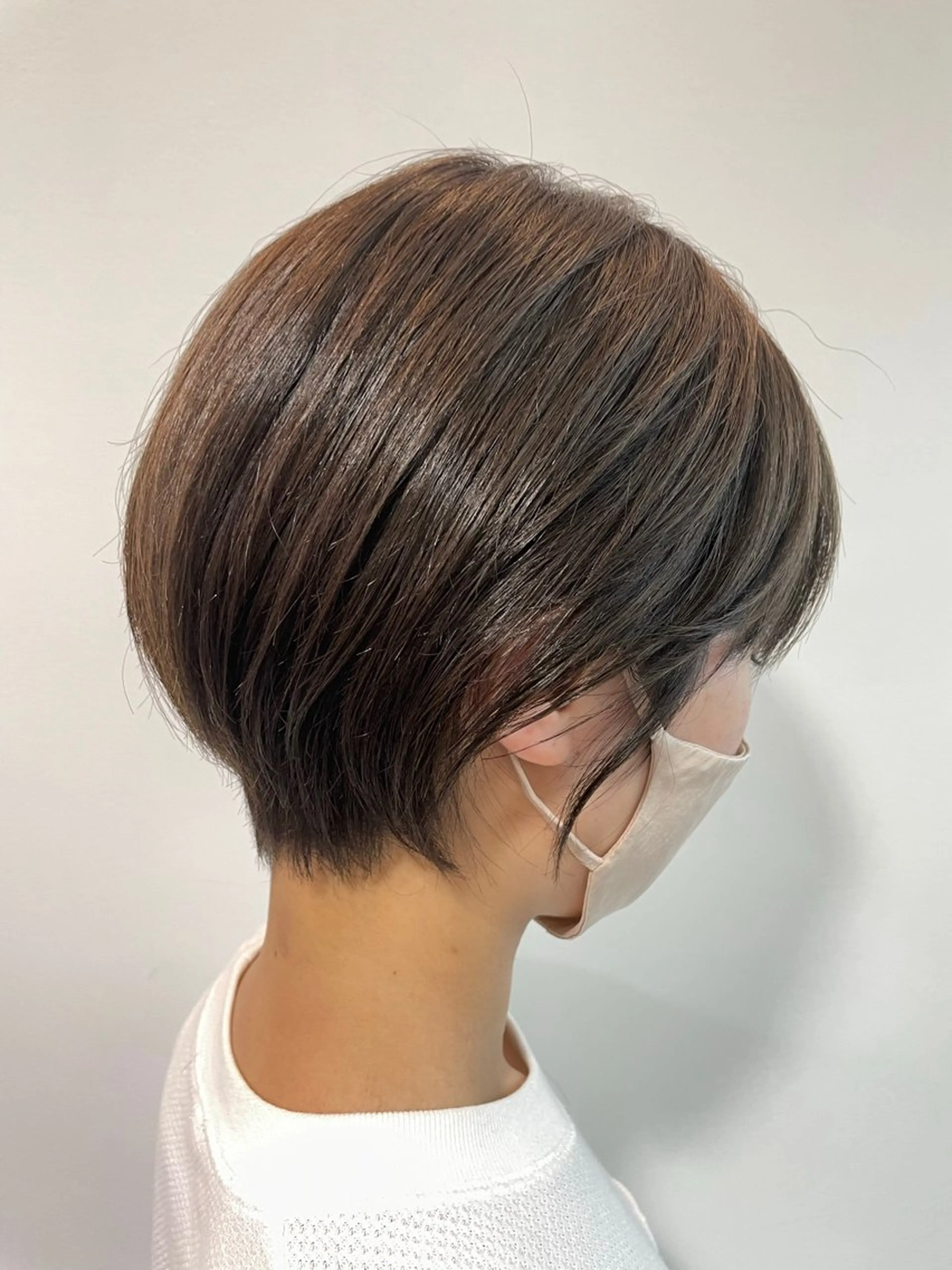 ショート カラー ショート ボブ✂︎ 髙梨  遥のヘアスタイル