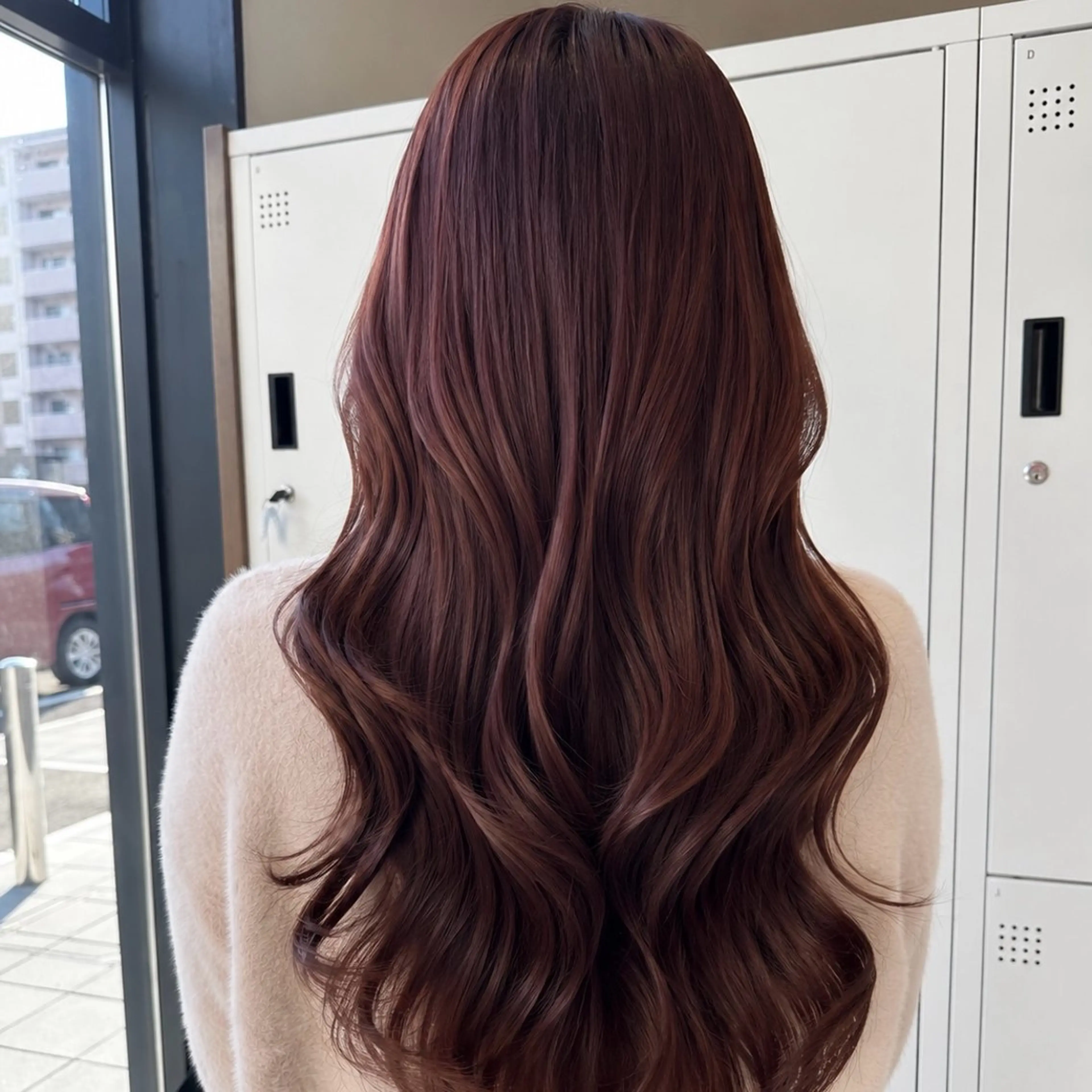 ロング ヘアカラー 🎀暖色/艶髪カラー 🎀YUMEのヘアスタイル