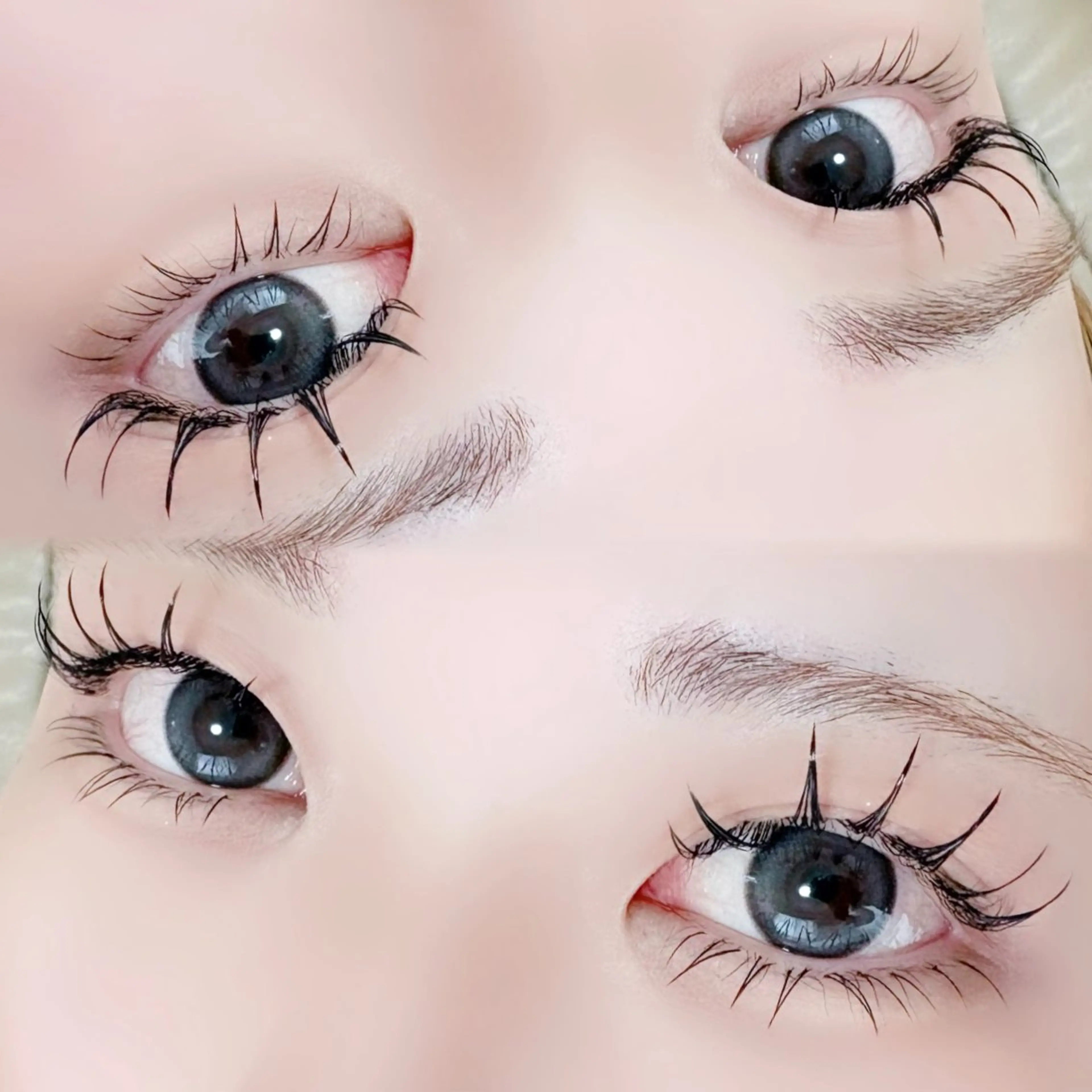 マツエク・マツパ 束感まつ毛 下まつげエクステ Lueur. mのマツエク・マツパデザイン