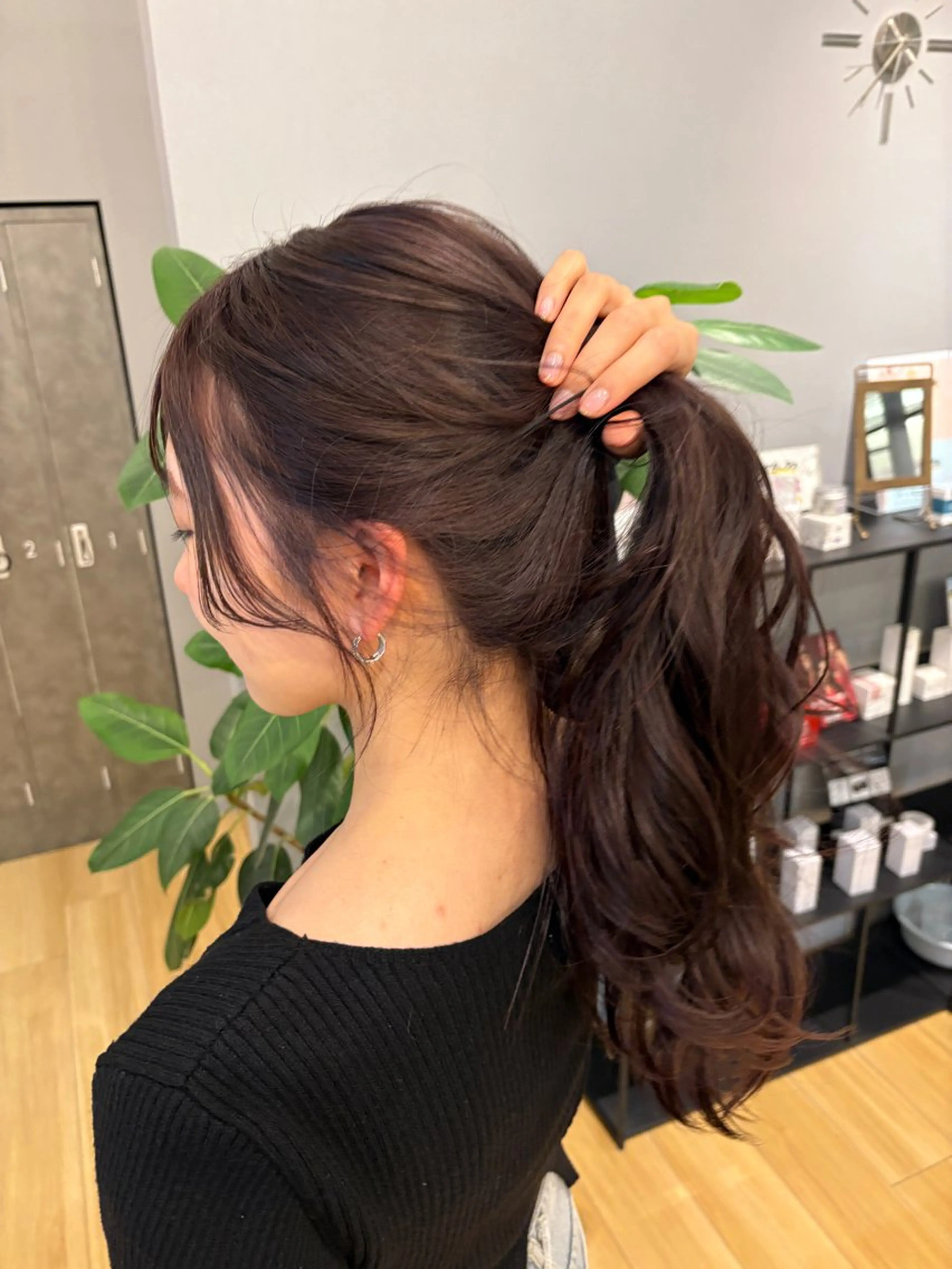 【口コミ特典🎁Aujua2stepトリートメント付】イルミナカラーで作る暖色カラー❤🍀︎の写真