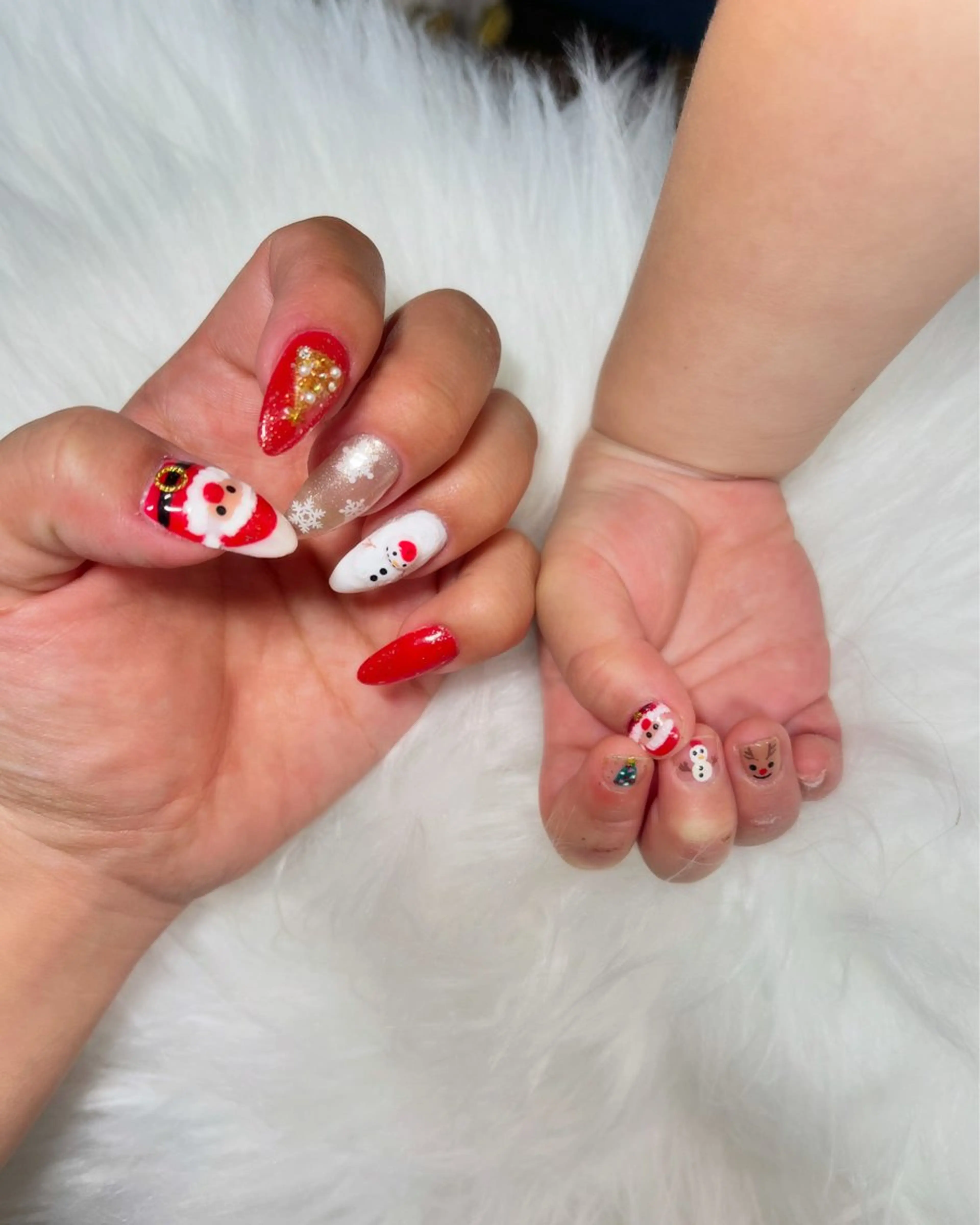 ネイル 冬ネイル クリスマス Malo nailのネイルデザイン