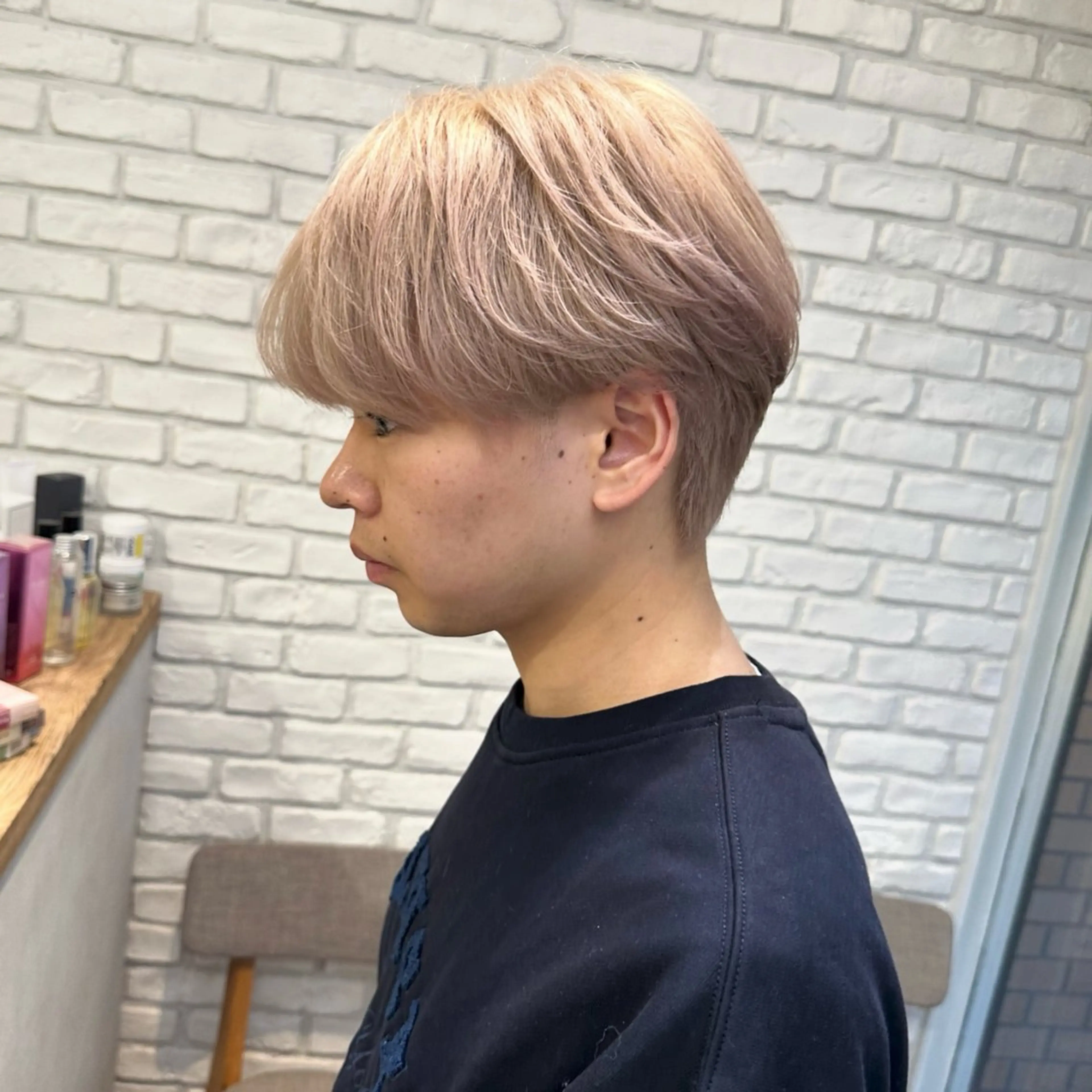 メンズ ヘアカラー トリートメント 【Remii】 山﨑健太のヘアスタイル