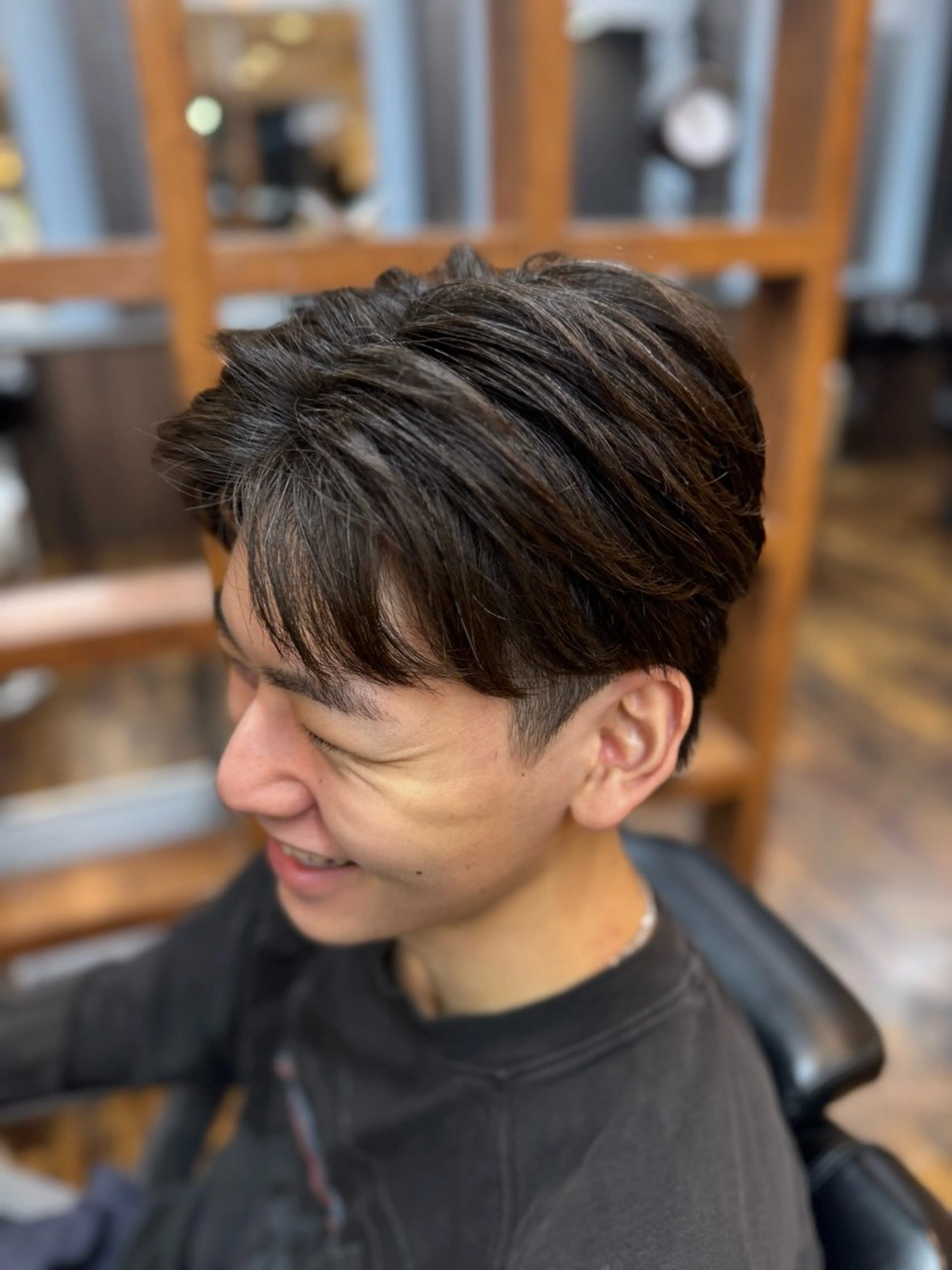 ショート メンズ カット KEEN  creative hair所属・齊藤/メンズカット/ 溝の口/バーバーのヘアスタイル