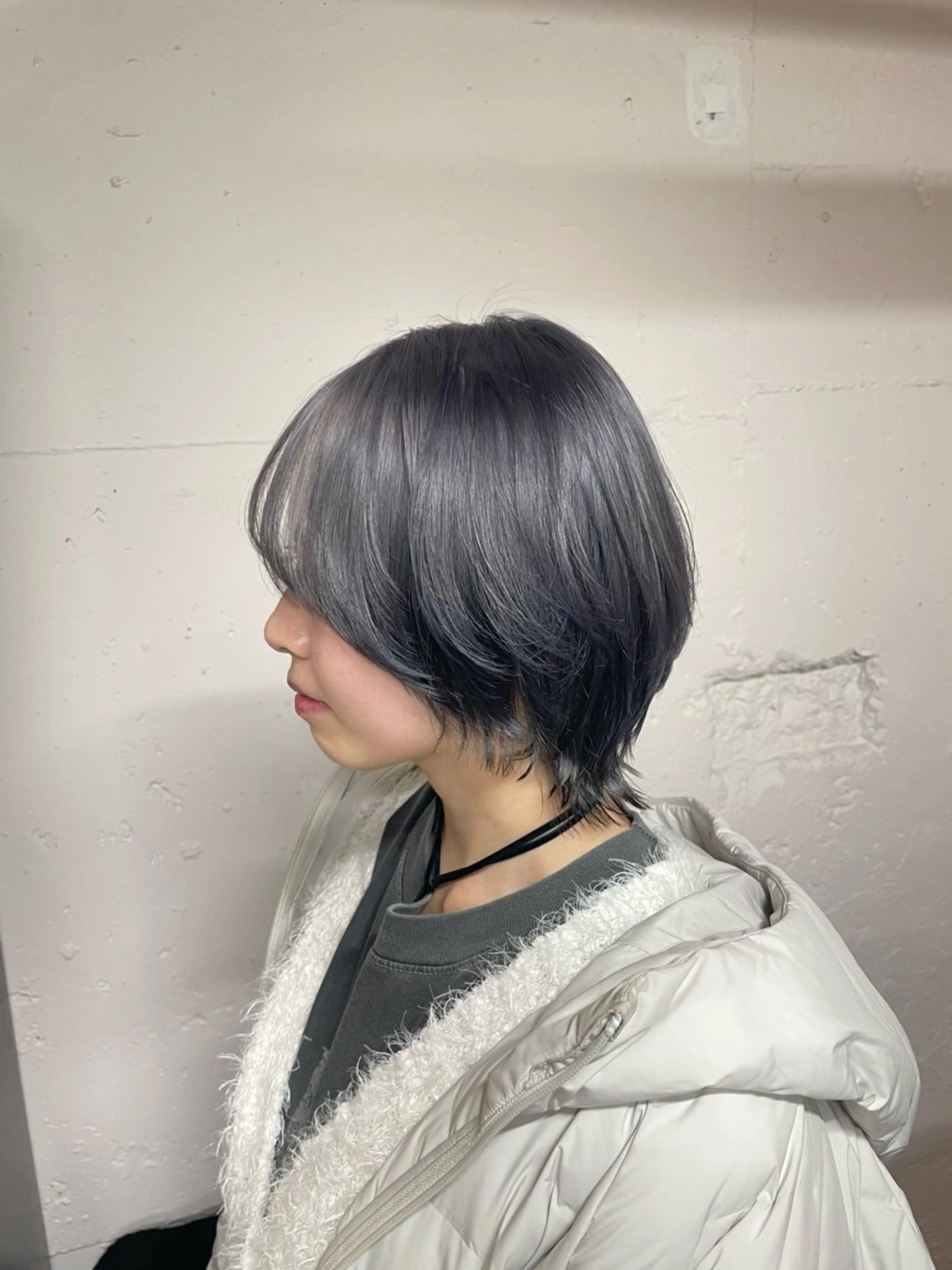 ショート ヘアカラー tokute 中野真咲🐺のヘアスタイル