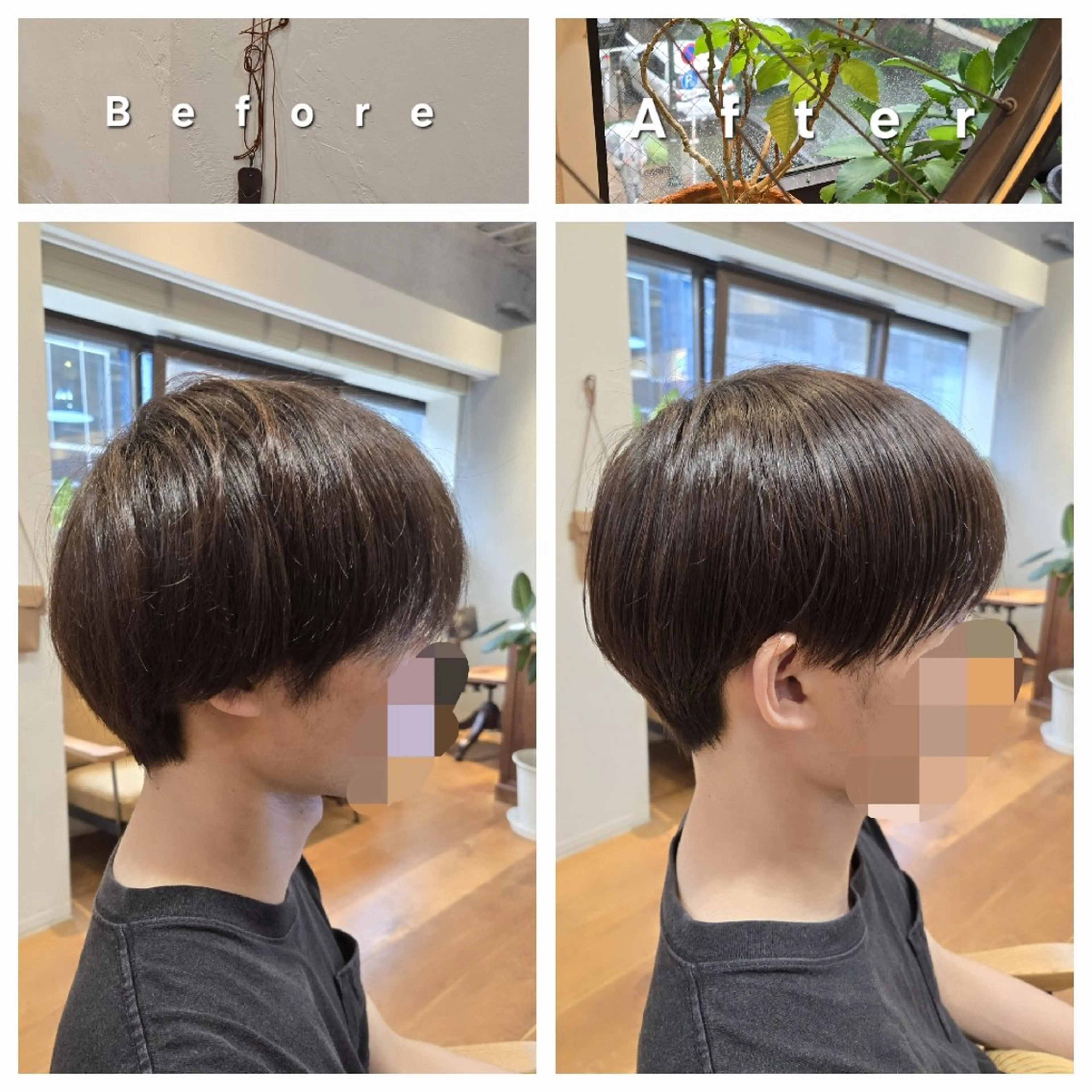 メンズ マッシュ シースルーマッシュ 銀座knoll🌿 【平日朝限定cut】のヘアスタイル