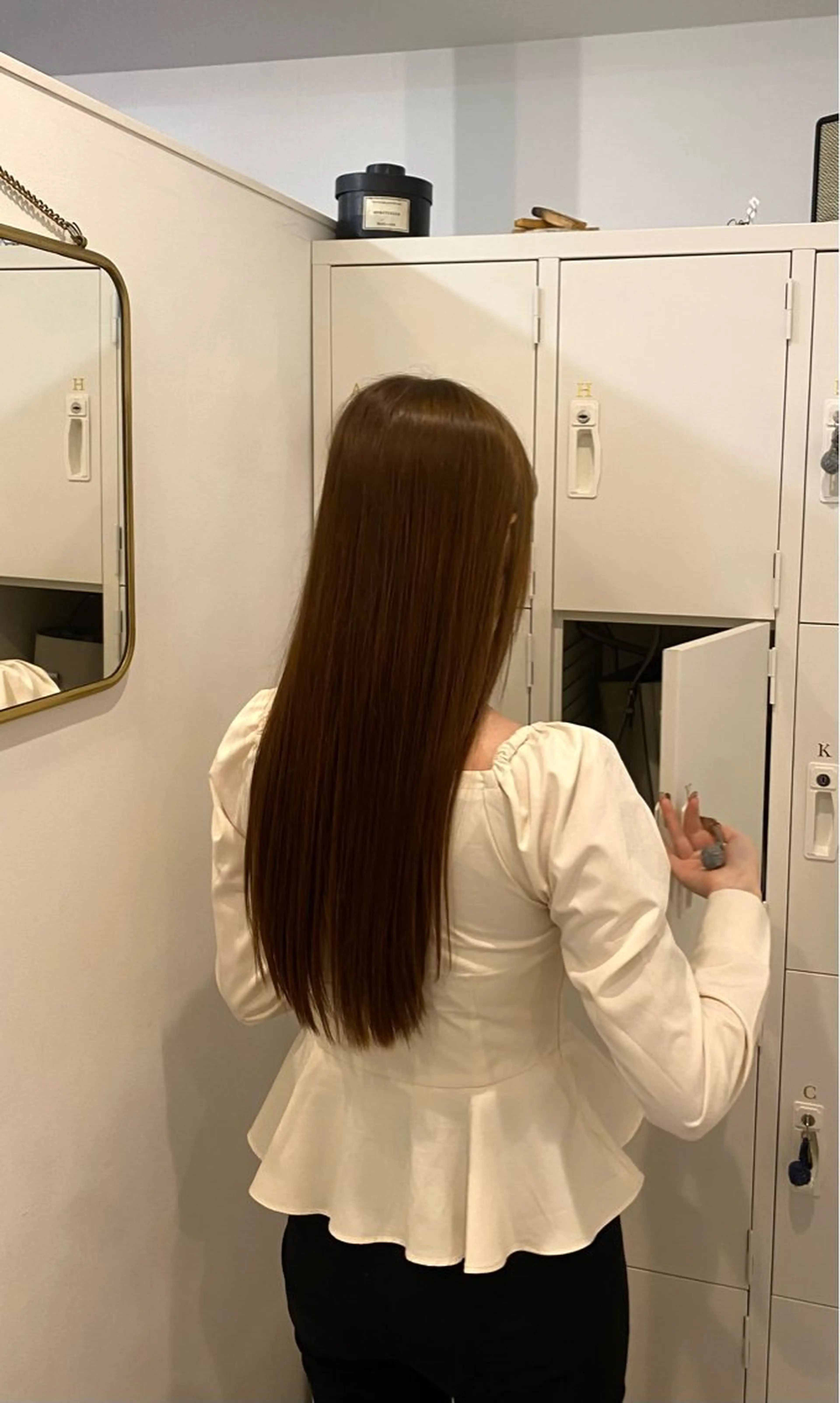 ロング ヘアカラー H 女性専用サロン梅田所属・牧野 航大のヘアスタイル