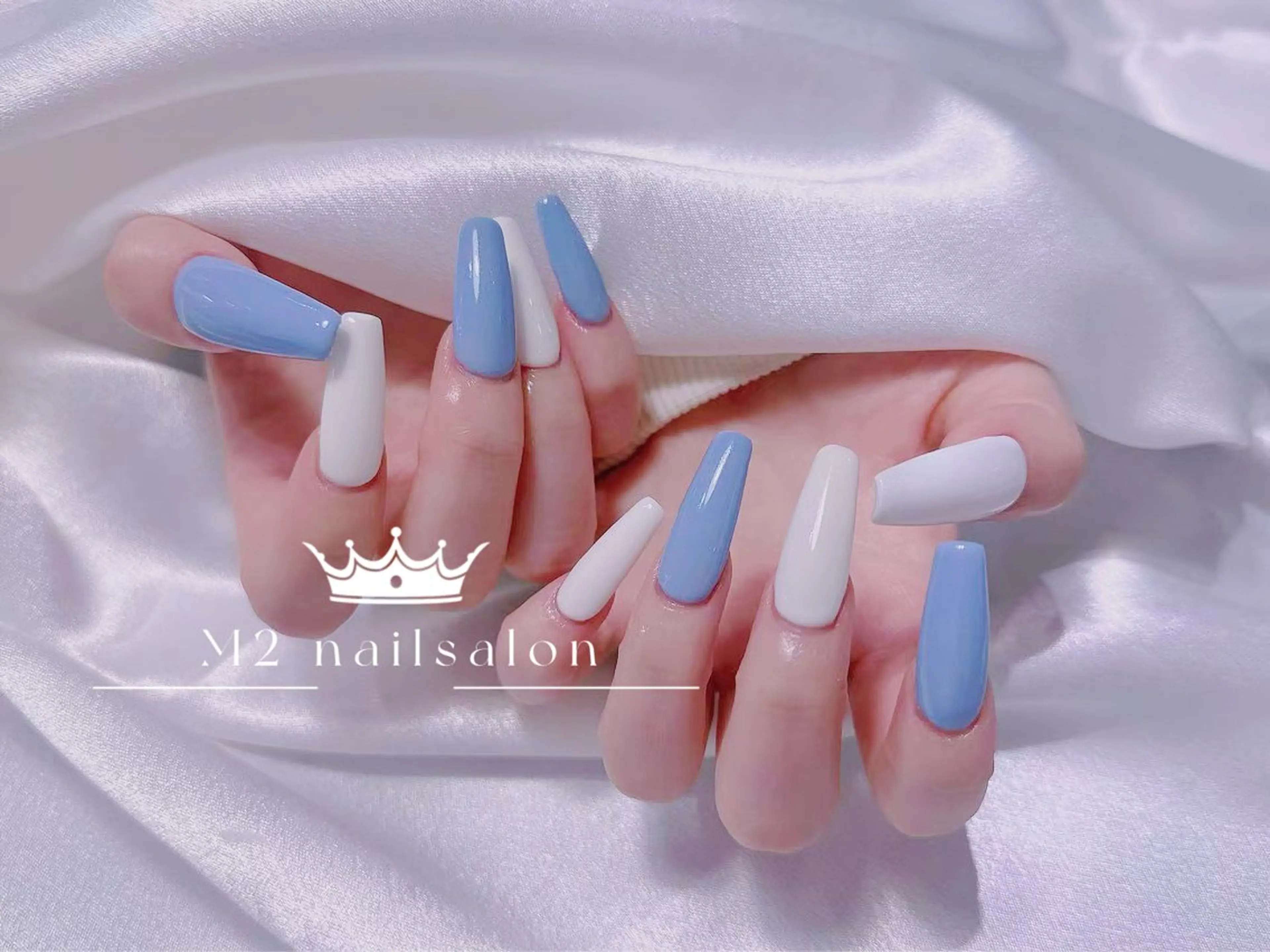 ネイル ハンドネイル 長さだし専門店 M2　rikaのネイルデザイン