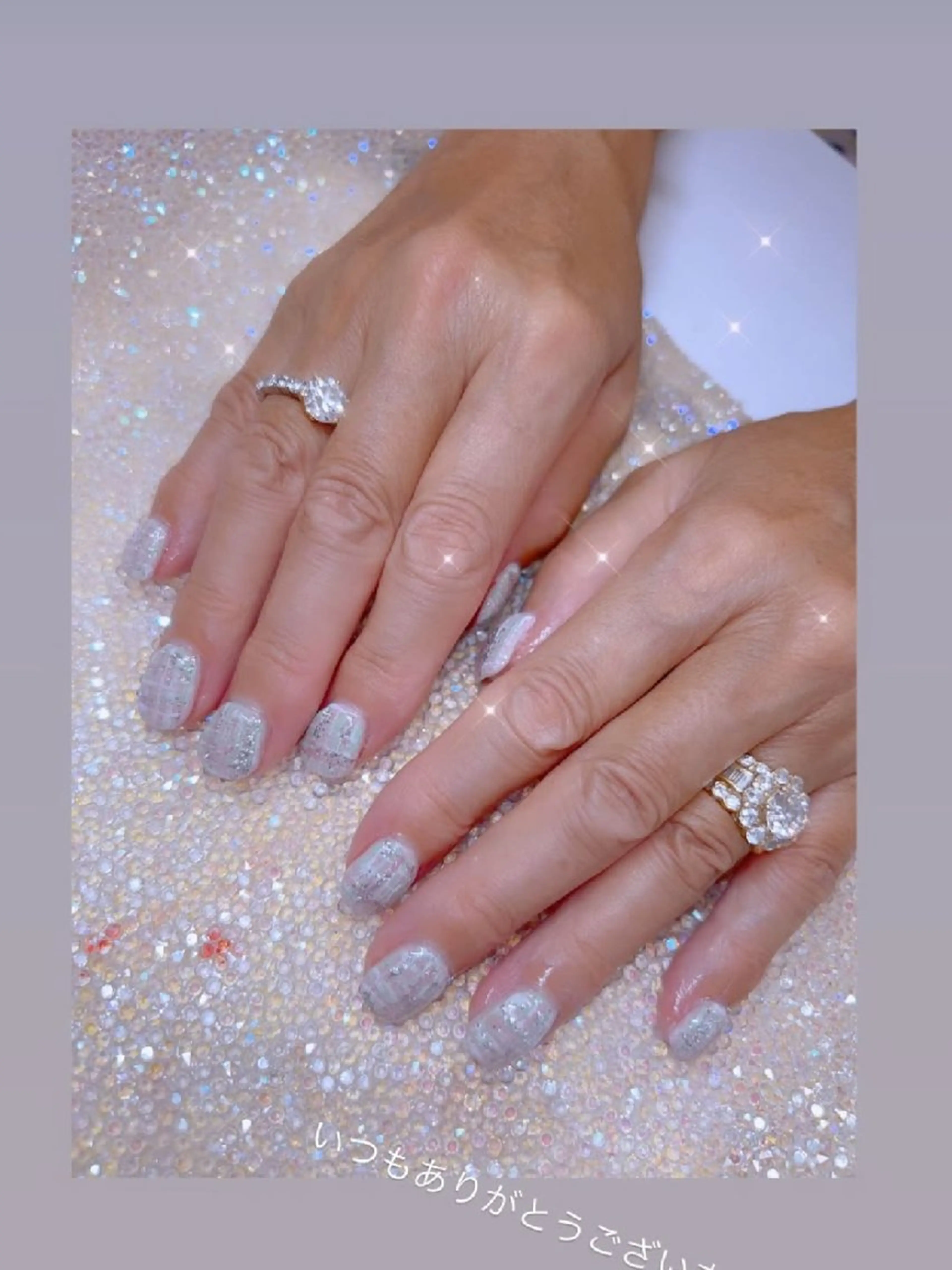 ネイル 長さ出し ジェルネイル 韓国ネイル マグネットネイル ニュアンスネイル ハンドネイル I LOVE ME NAIL.｡.:*♡のネイルデザイン