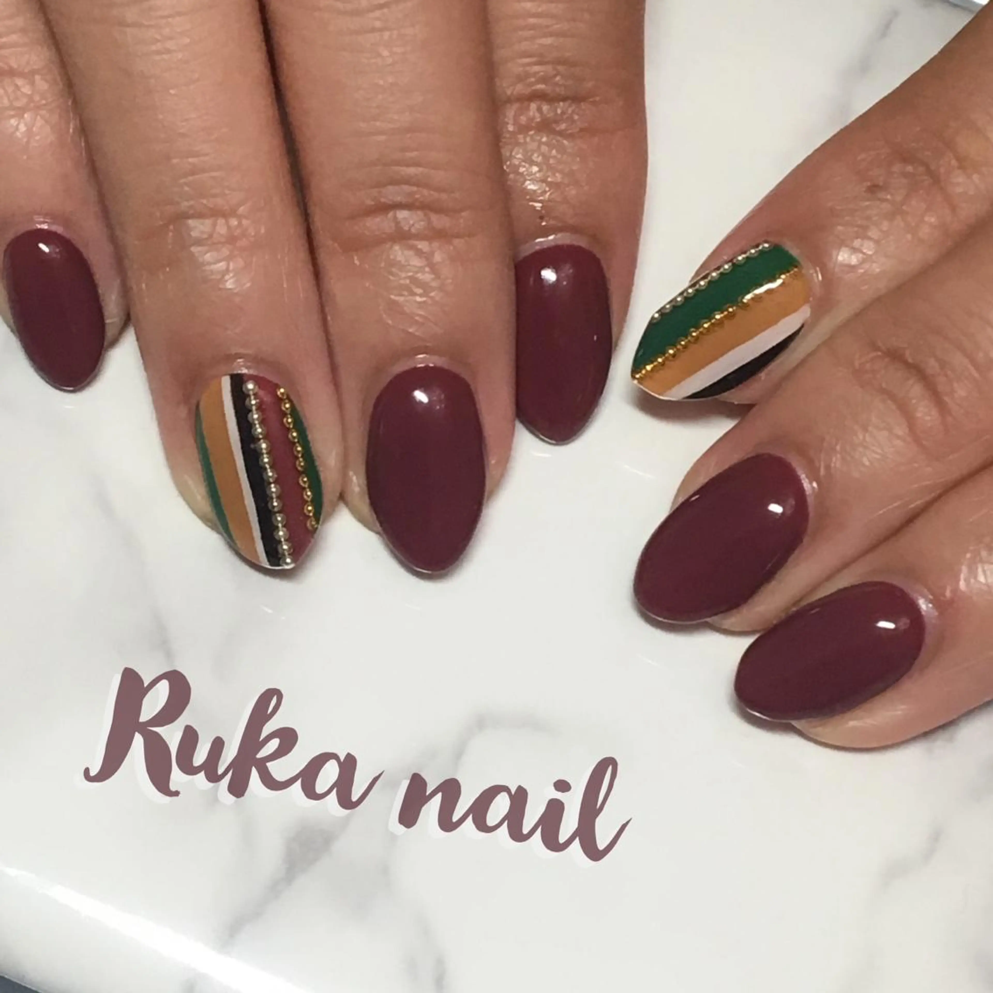 ネイル ハンドネイル Ruka nail 【ﾙｶ ﾈｲﾙ】のネイルデザイン