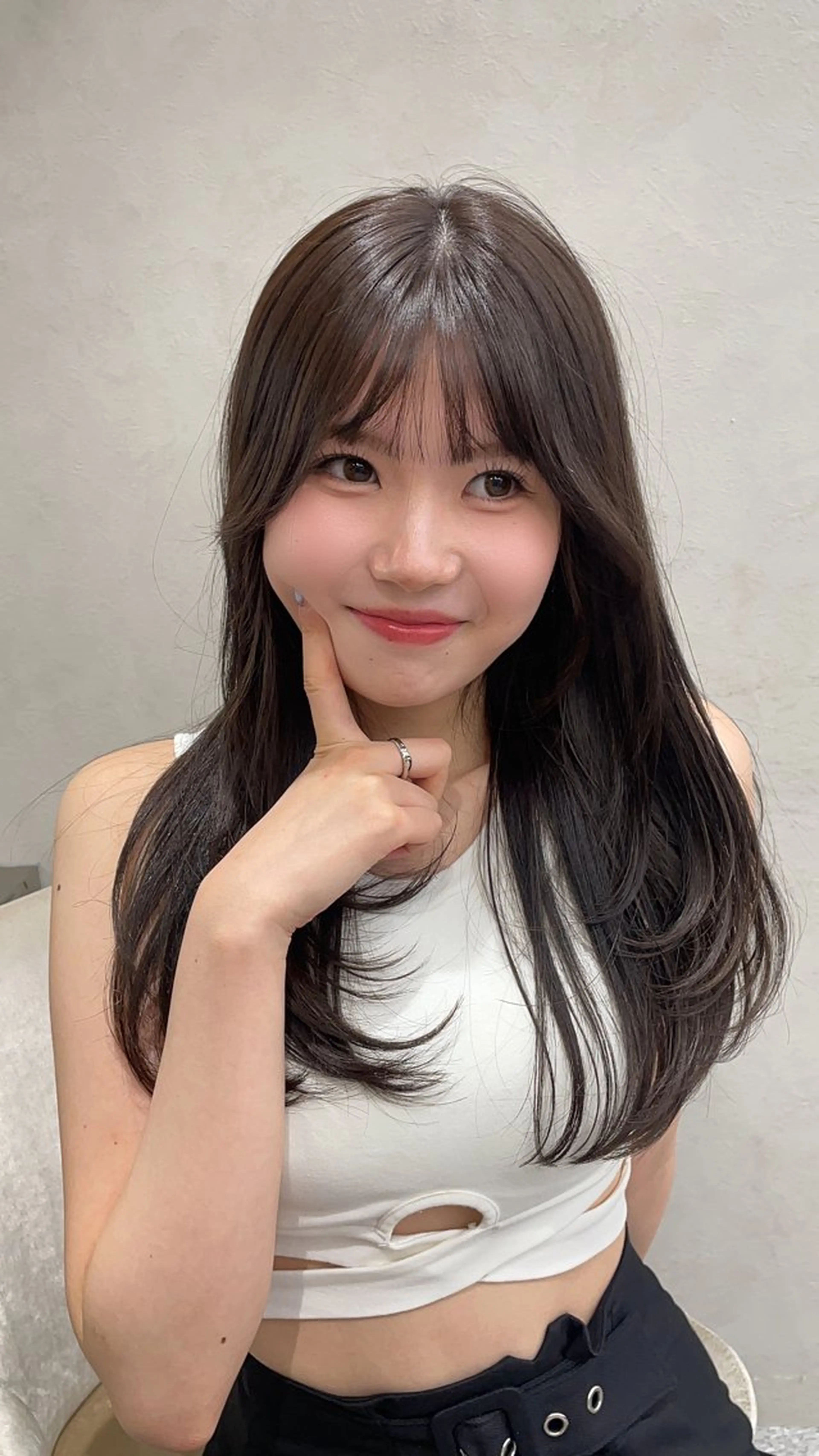 ロング カラー レイヤー/縮毛矯正 のマスター【タケル】のヘアスタイル