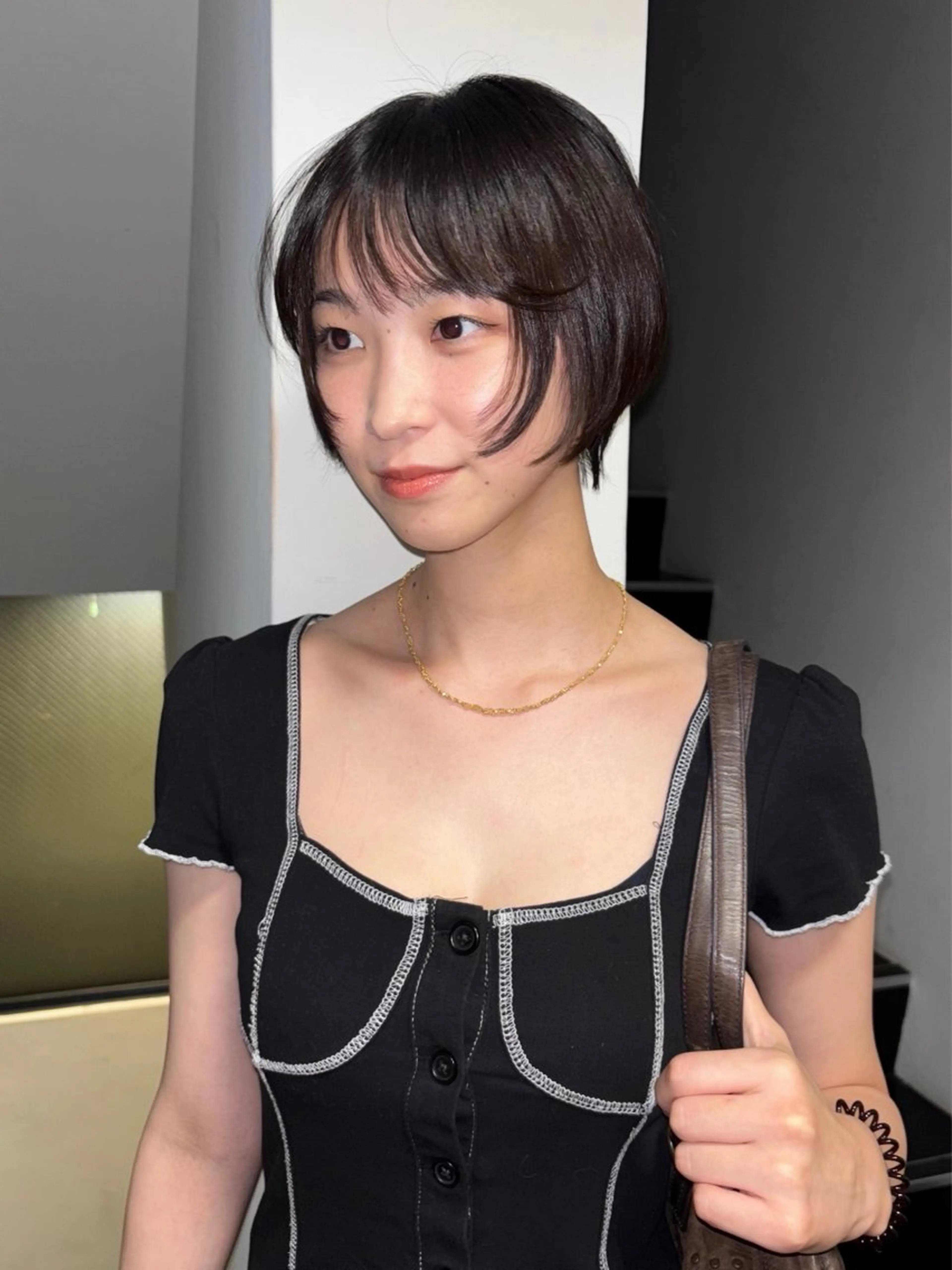 ショート カラー ショートヘア ファッションに 溶け込むstyleのヘアスタイル