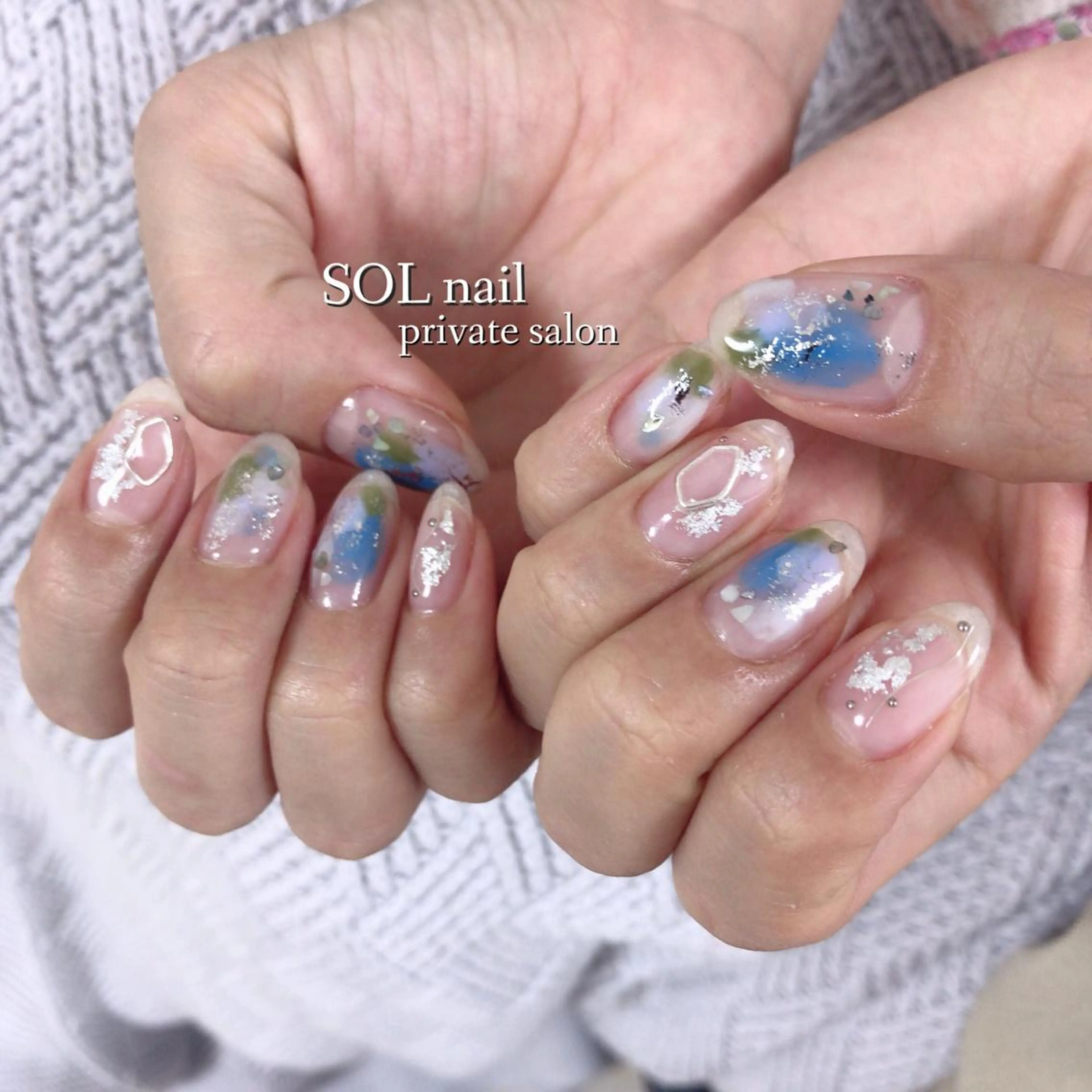 ネイル ハンドネイル SOL NAILのネイルデザイン