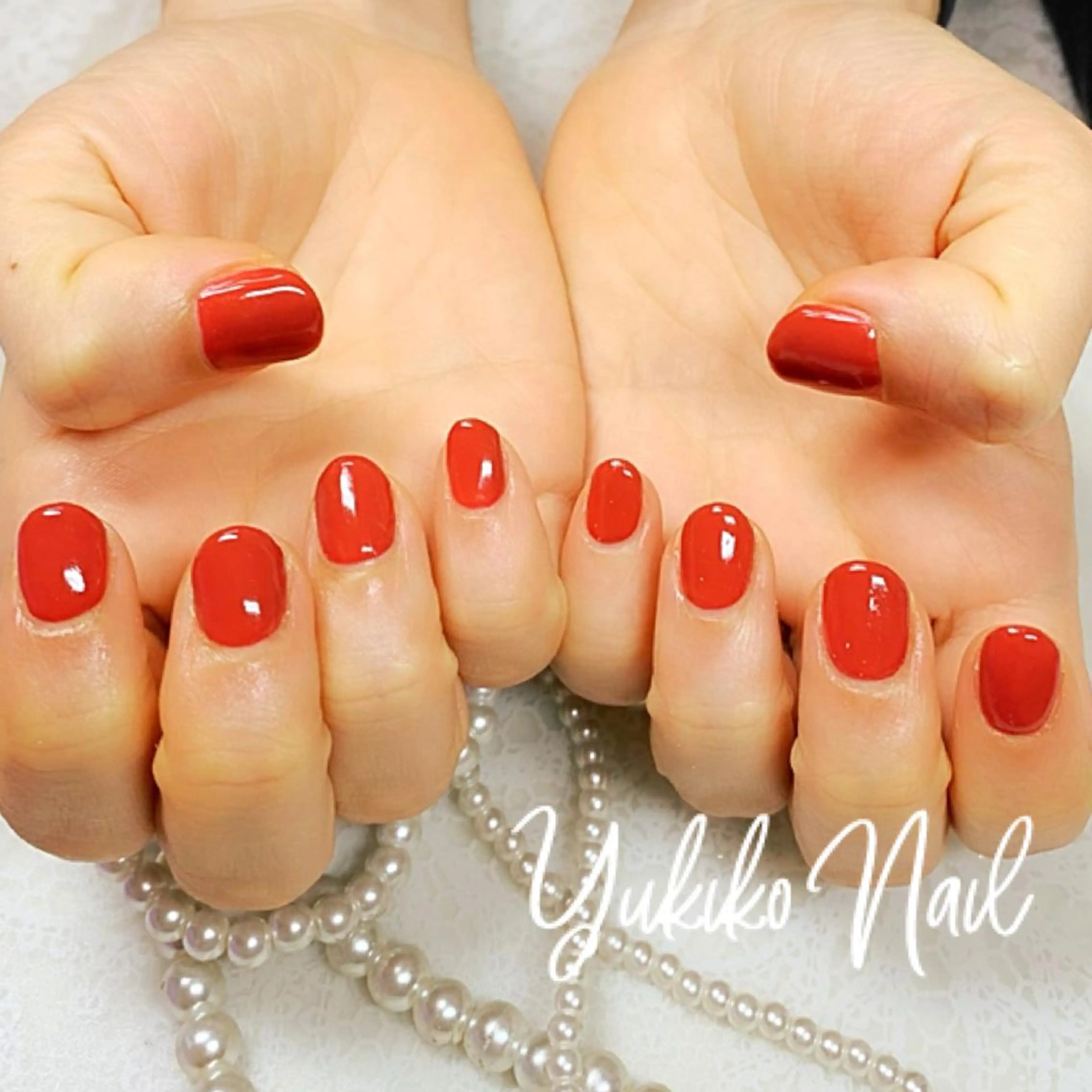ネイル ワンカラーネイル ハンドネイル ユキコ ネイルのネイルデザイン