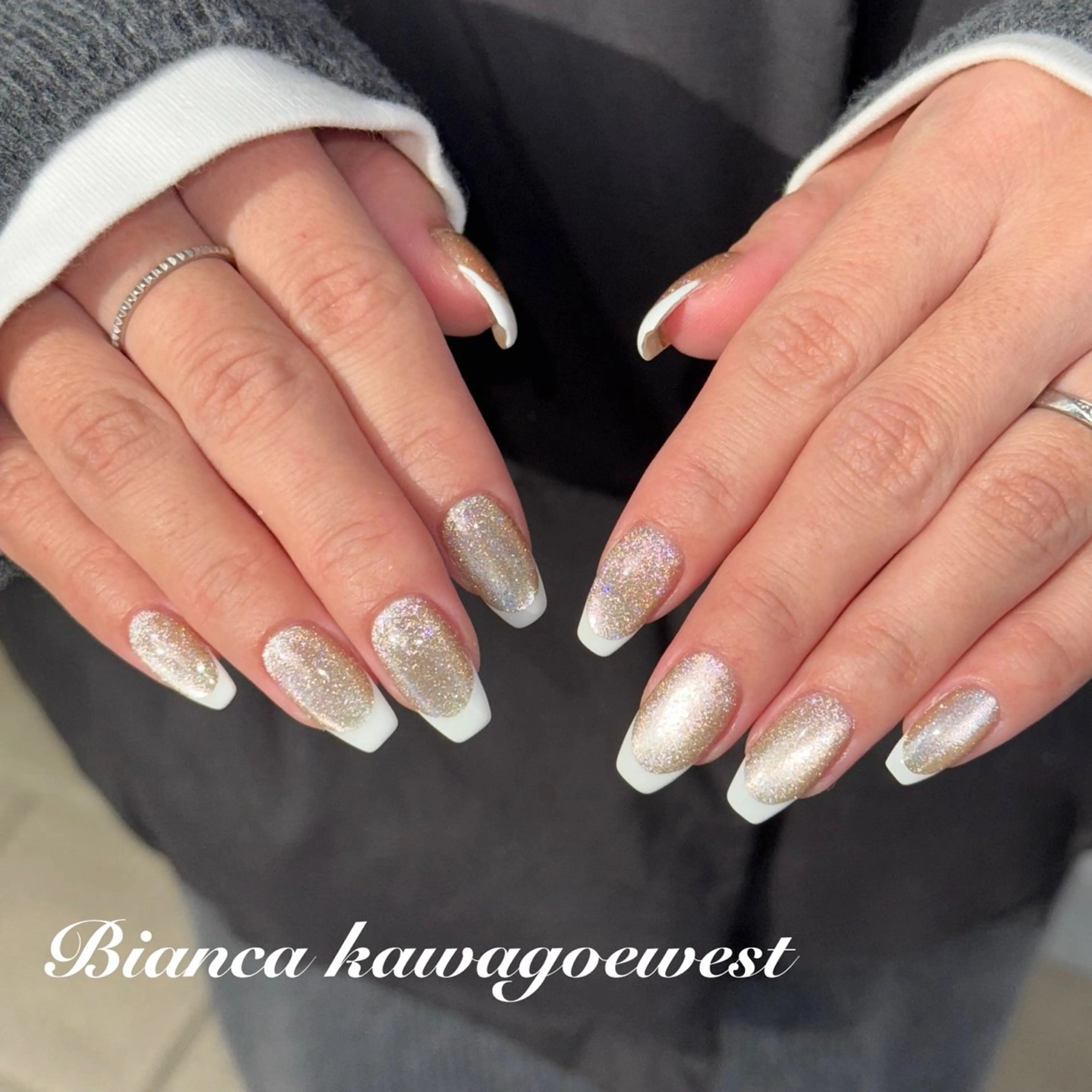 ネイル ハンドネイル Bianca川越西口 NAKANOのネイルデザイン