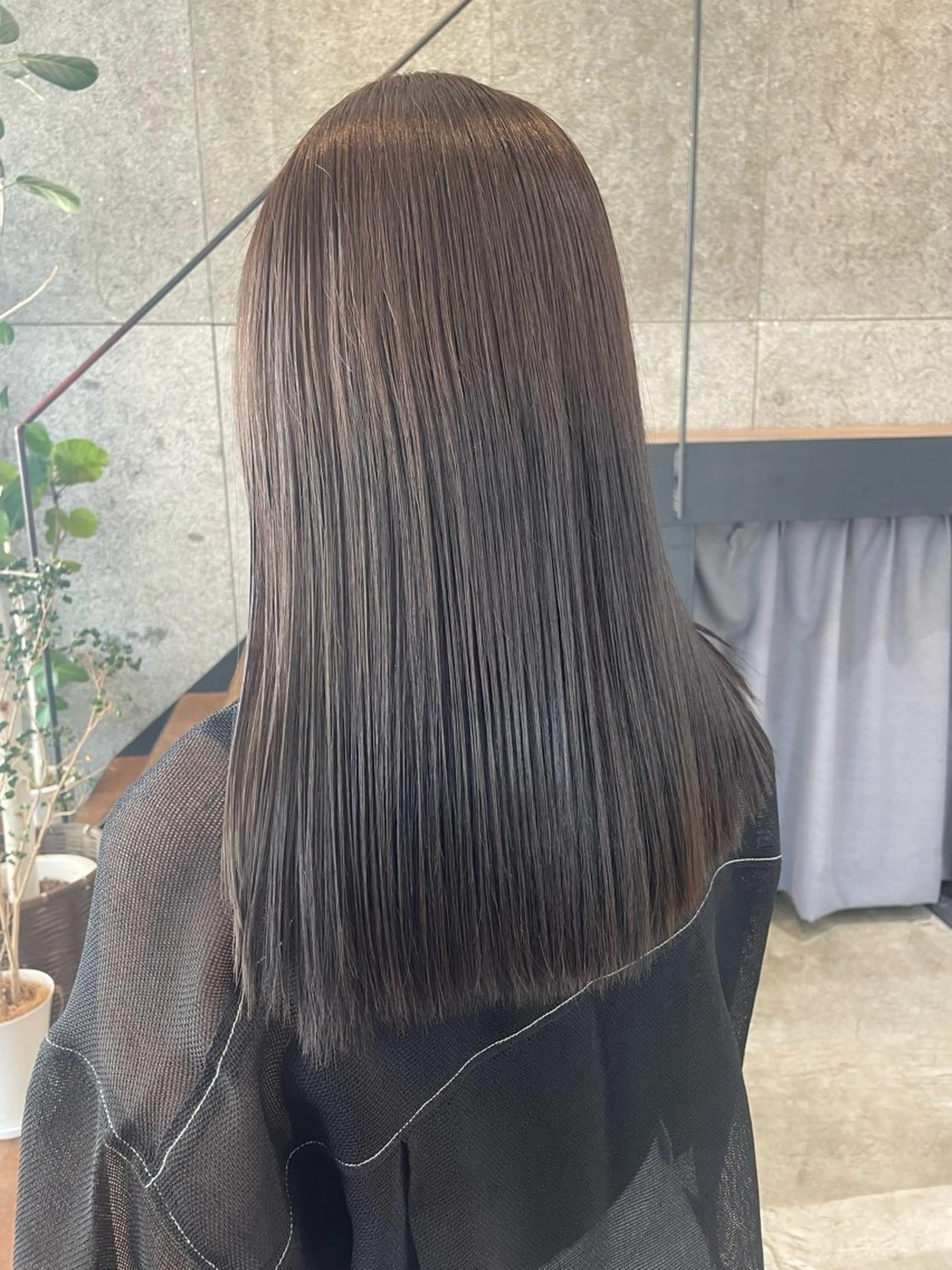 ロング カラー カット トリートメント 🍋髪質改善× 透明感カラー ジュリのヘアスタイル