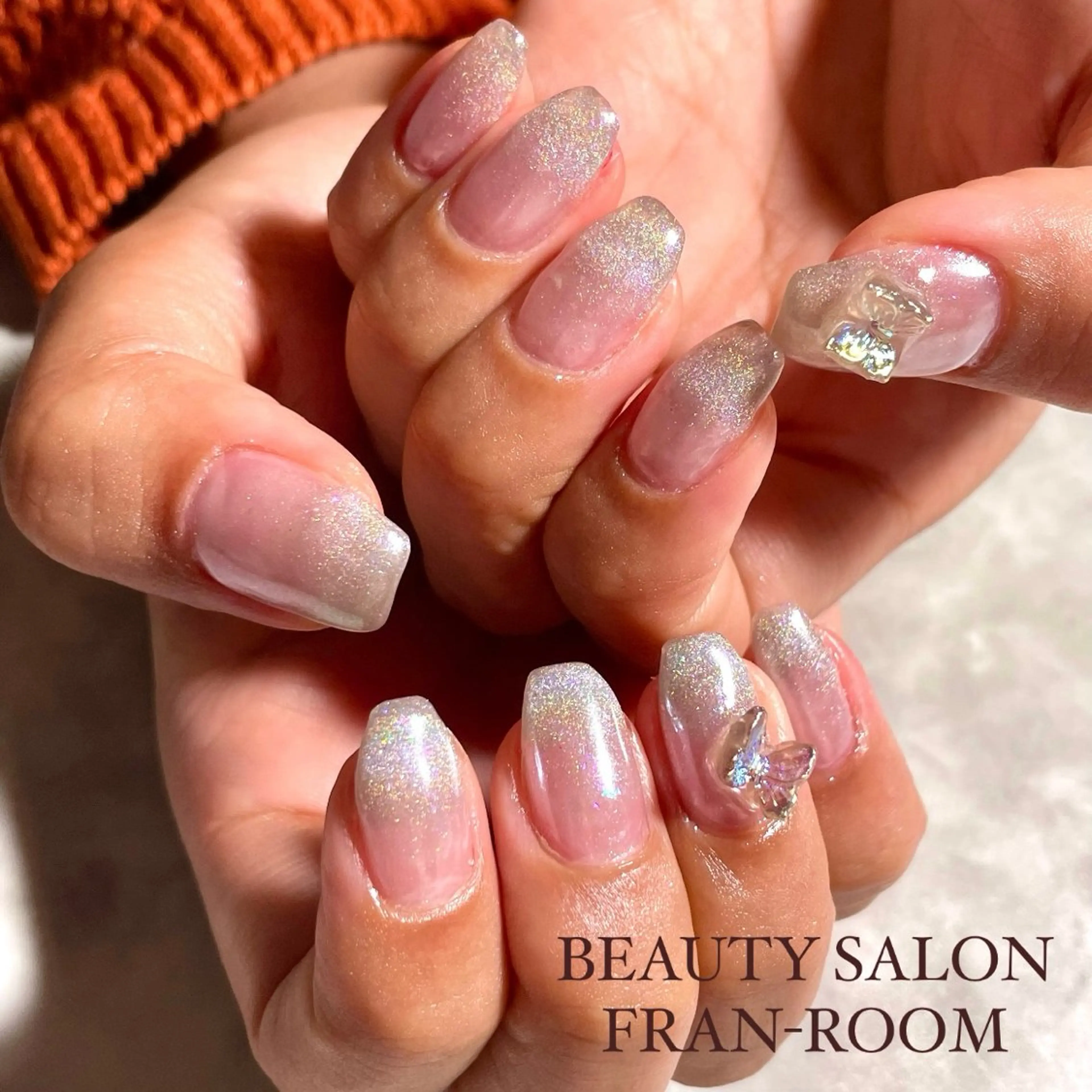 ネイル アートネイル ジェルネイル パラジェル シンプルネイル FRAN -ROOMのネイルデザイン
