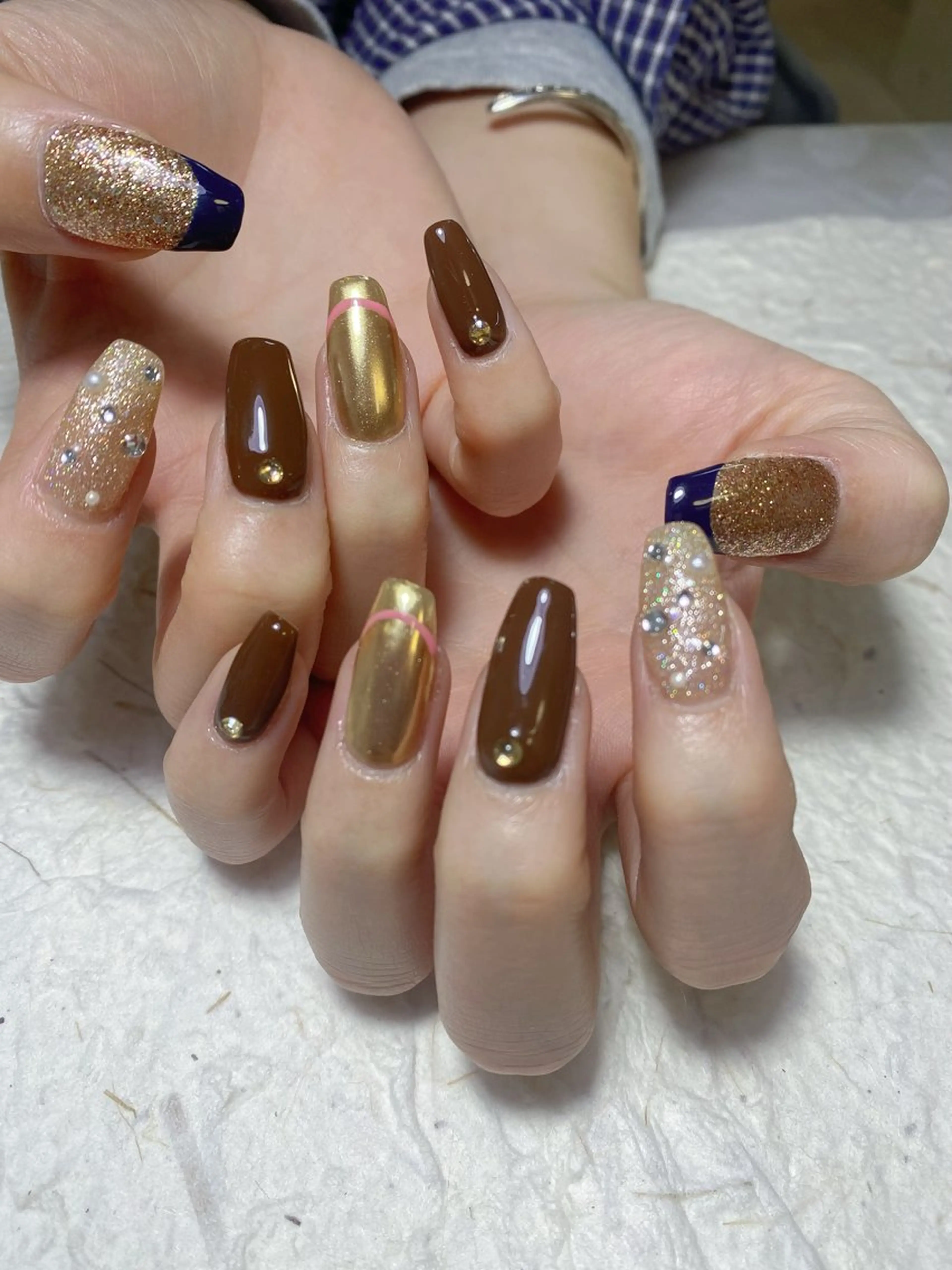 ネイル アートネイル フレンチネイル ジェルネイル グラデーション 韓国ネイル Nail Salon kihi大塚店のネイルデザイン