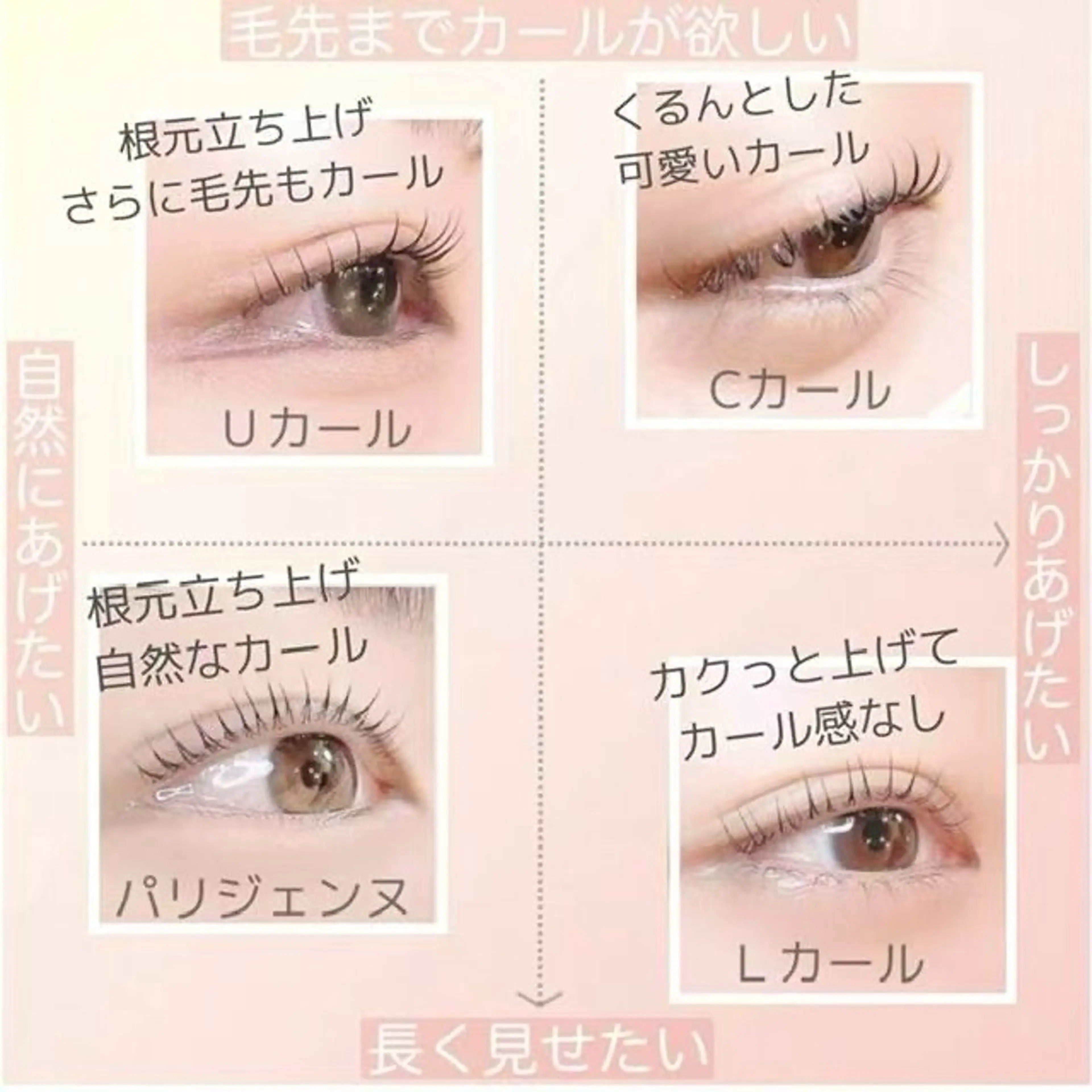 【まつげパーマ】ロッド選べるマツパ★ラッシュリフト上↑¥3380の写真