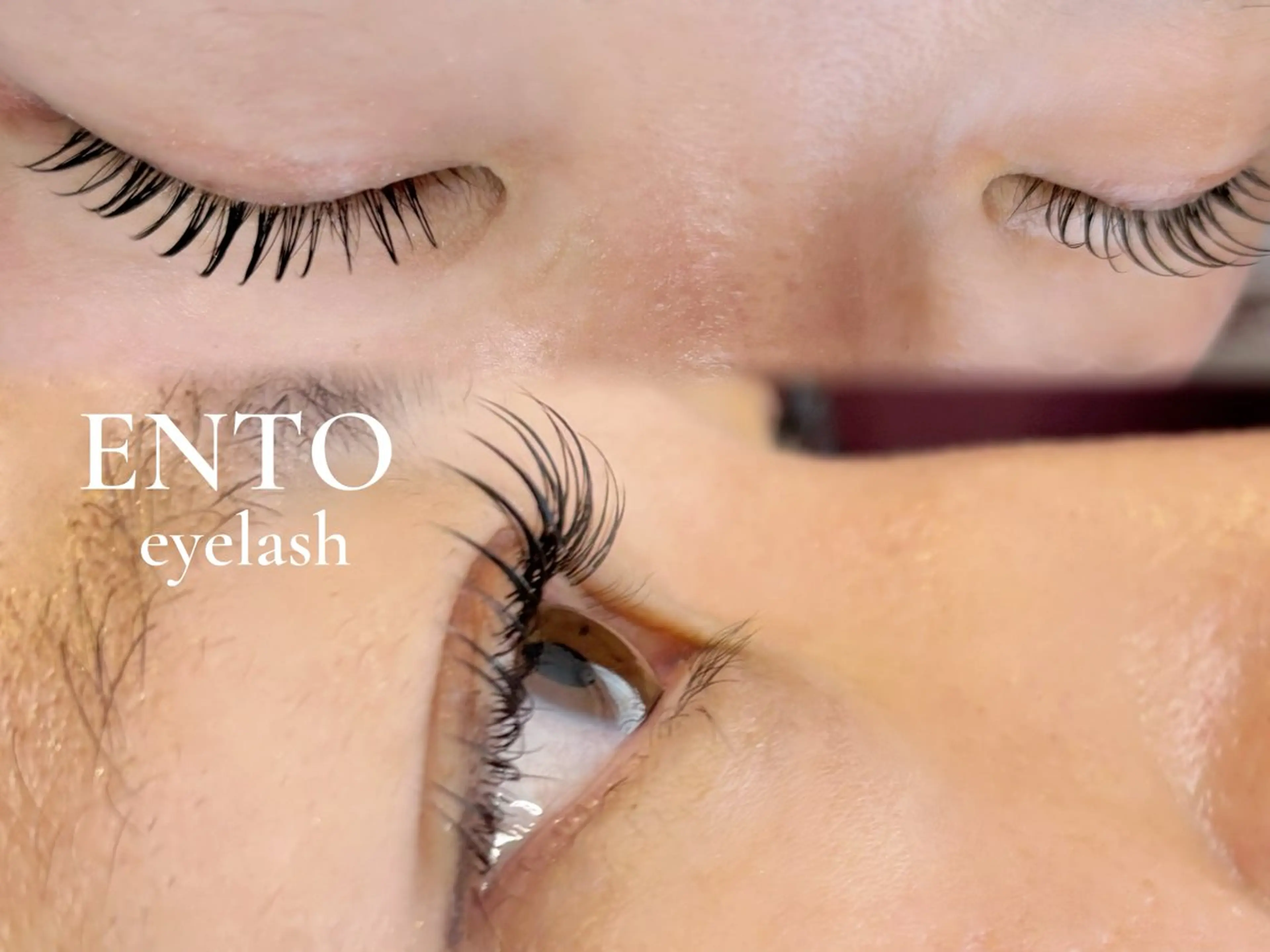 マツエク・マツパ 韓国風マツエク 一重×まつ毛パーマ マツパ Ento nail&eyeのマツエク・マツパデザイン