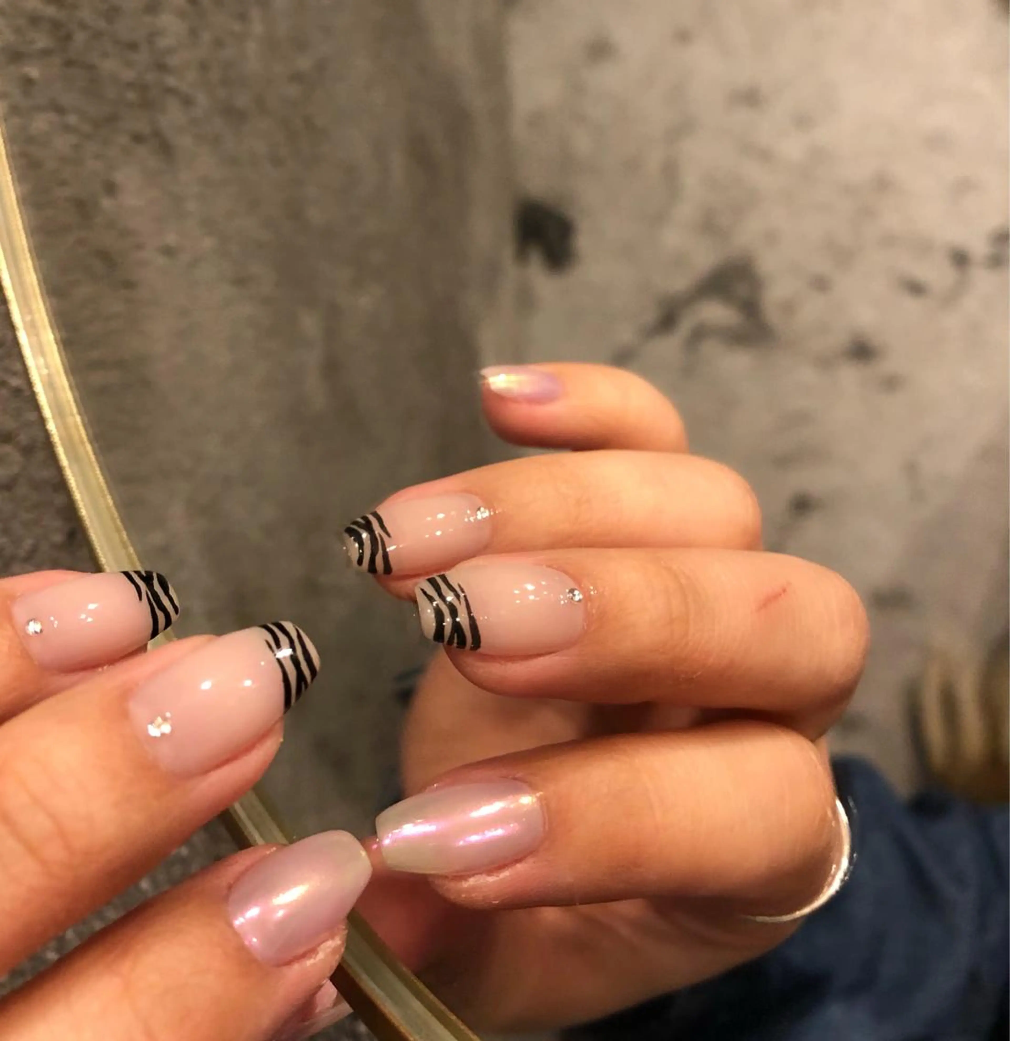 ネイル パラあり！フィルイン 美フォルムのネイルデザイン