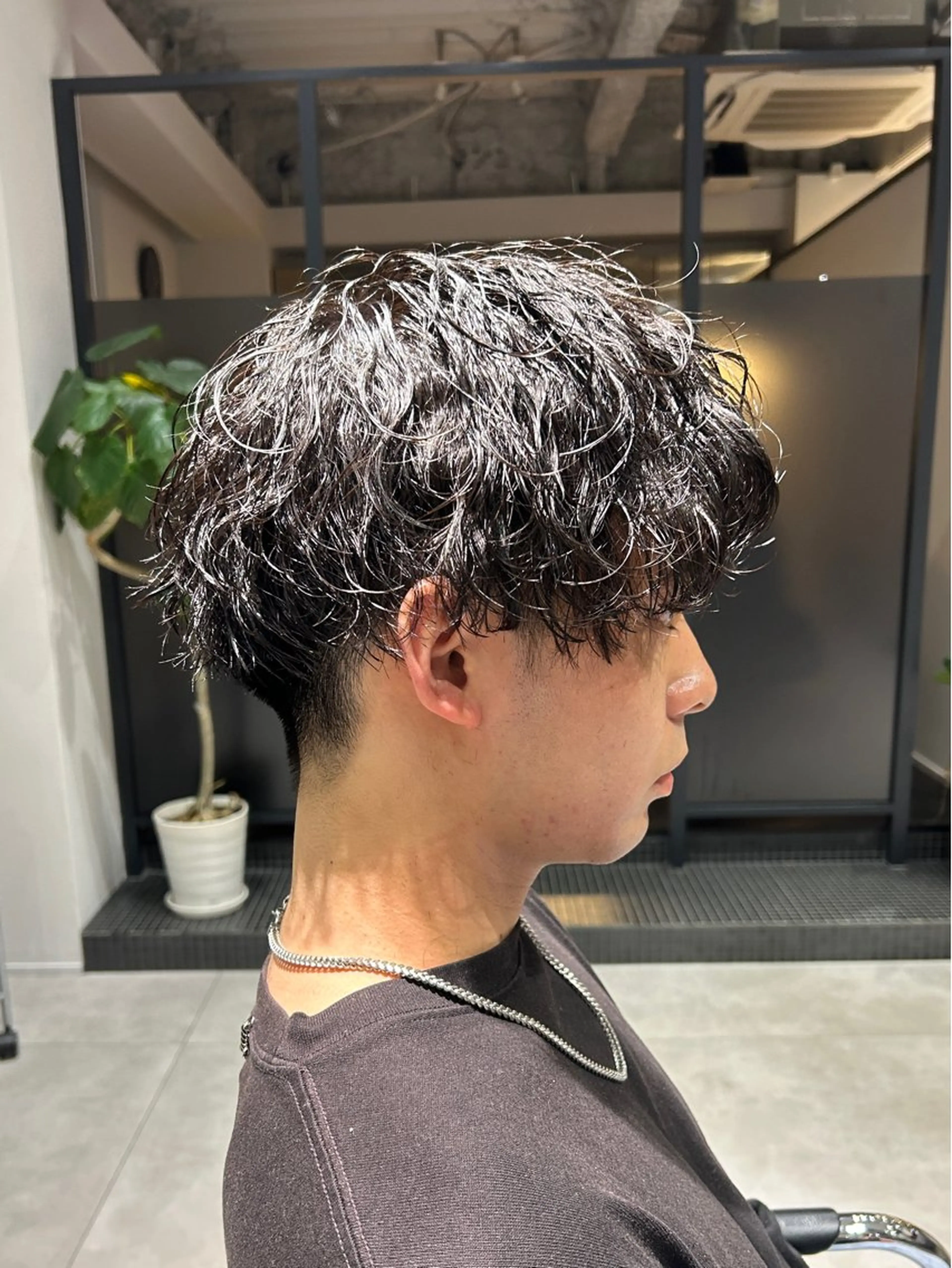 ショート ショートヘア カット パーマ メンズ特化🔥再現度 高カット/パーマ/元のヘアスタイル