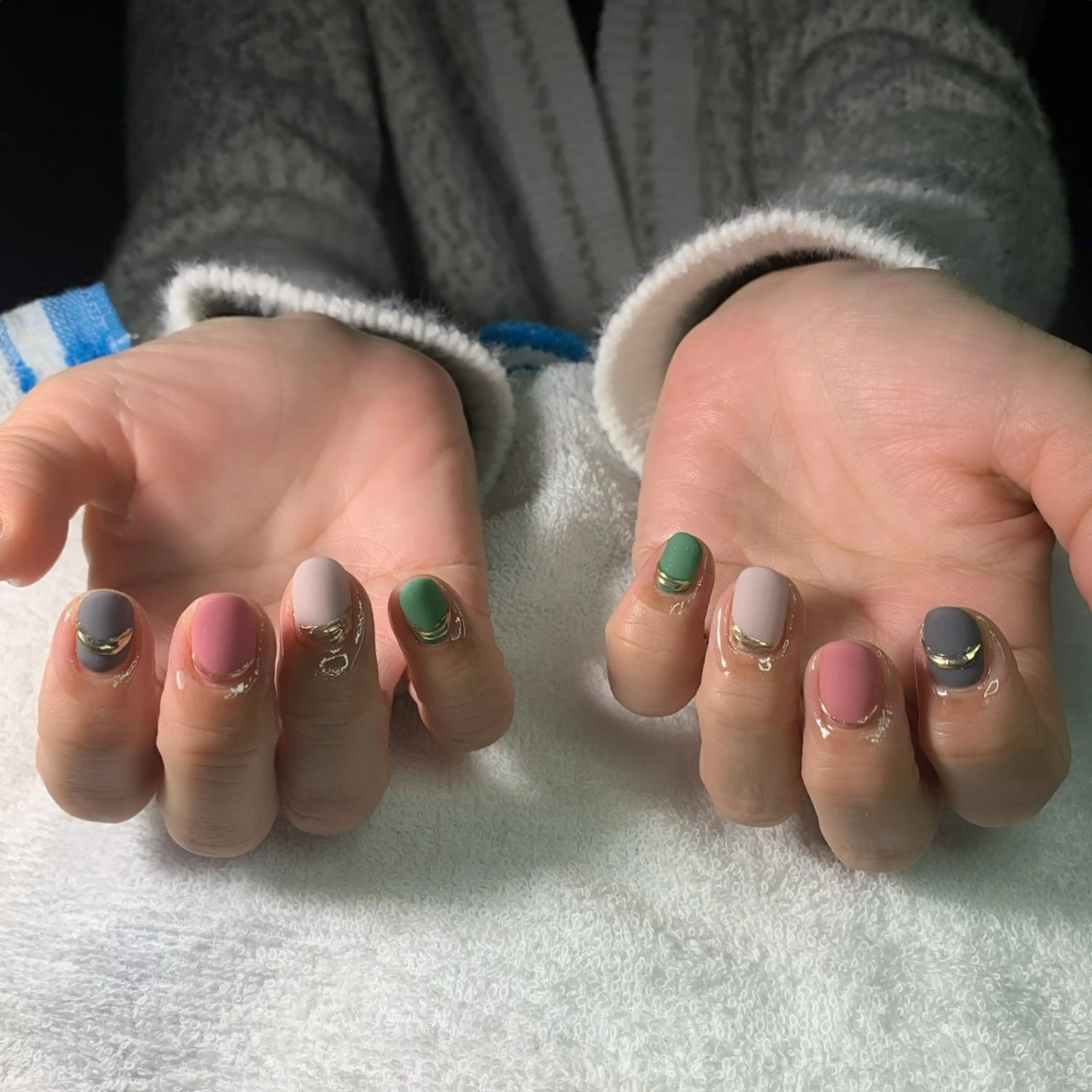 ネイル ハンドネイル フットネイル MHR nailのネイルデザイン