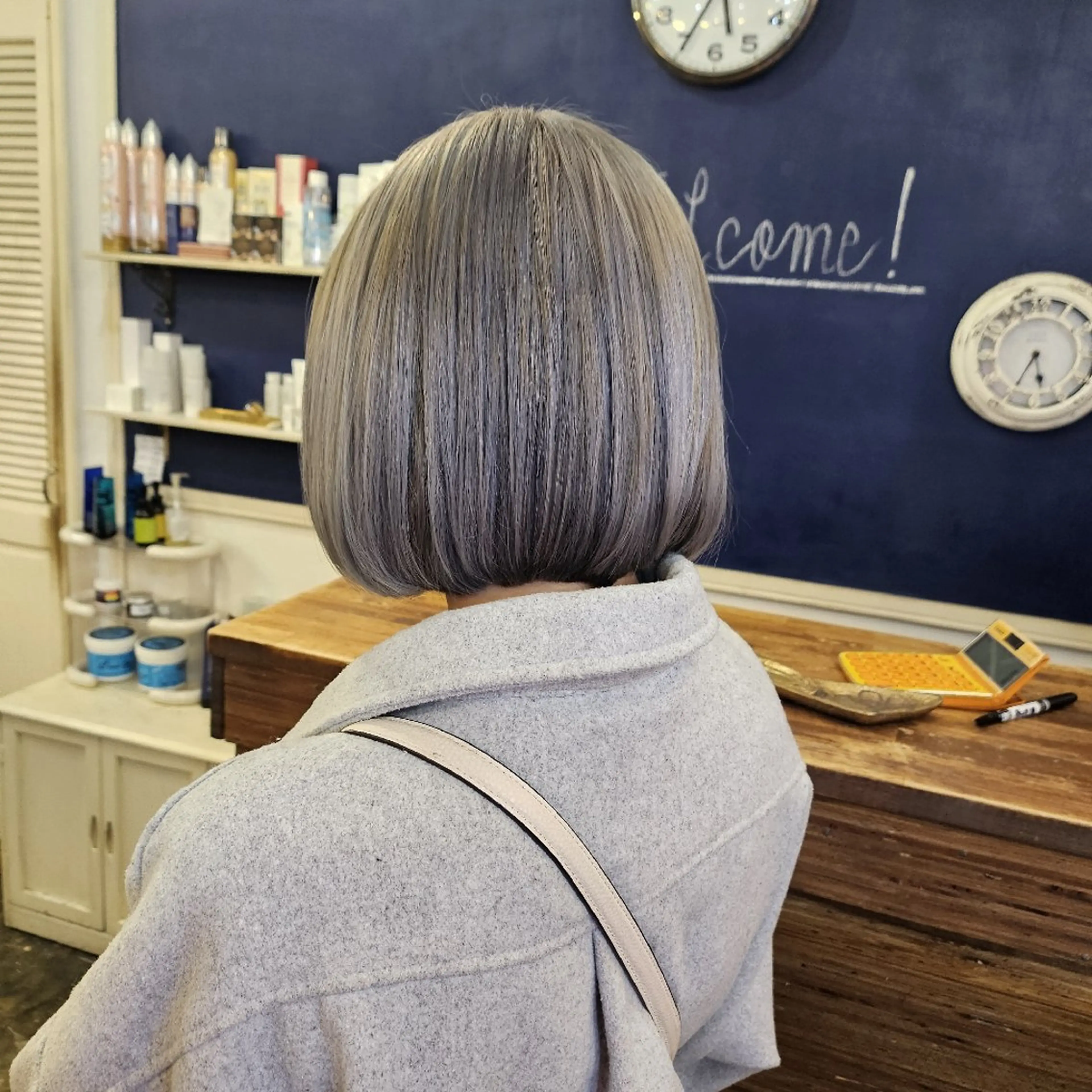 ミディアム カラー ヘアカラー あべかりん/原宿 /マツパ/ハイトーンのヘアスタイル