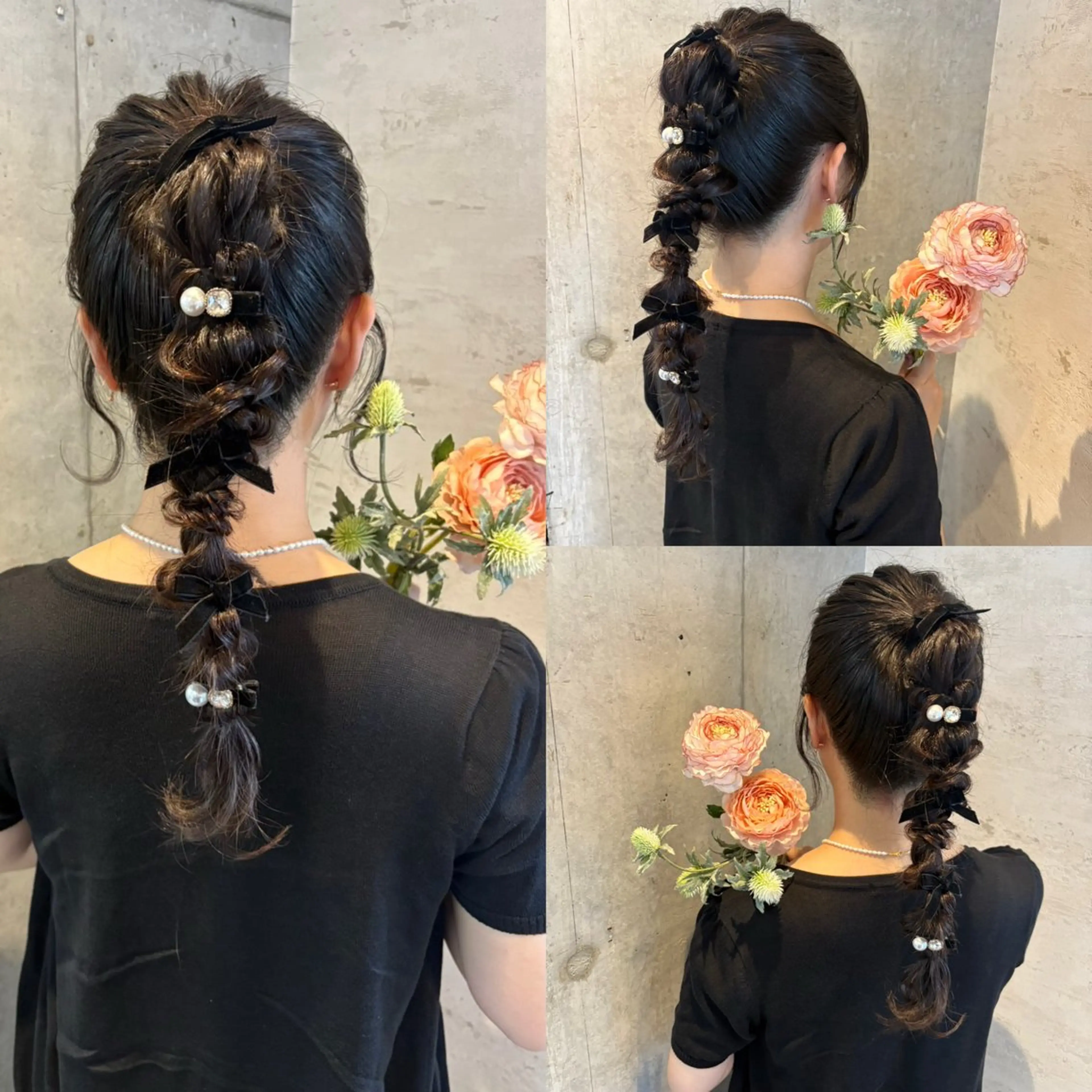 ロング ヘアアレンジ ヘアセット 美髪× ヘアセット✨Araiのヘアスタイル