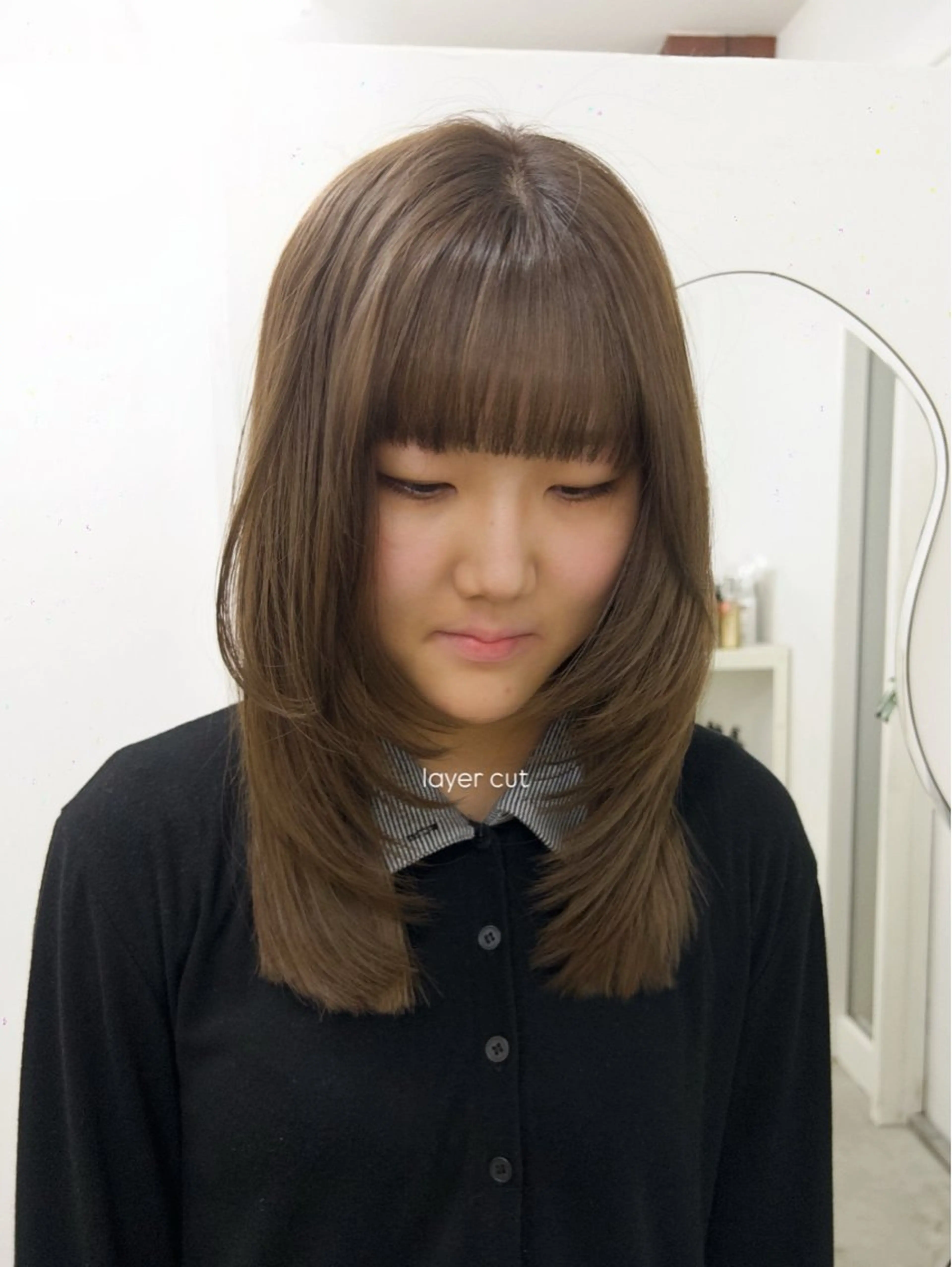 ミディアム カラー カット ヘアカラー kii/fiika/ 天神今泉🍑neneのヘアスタイル