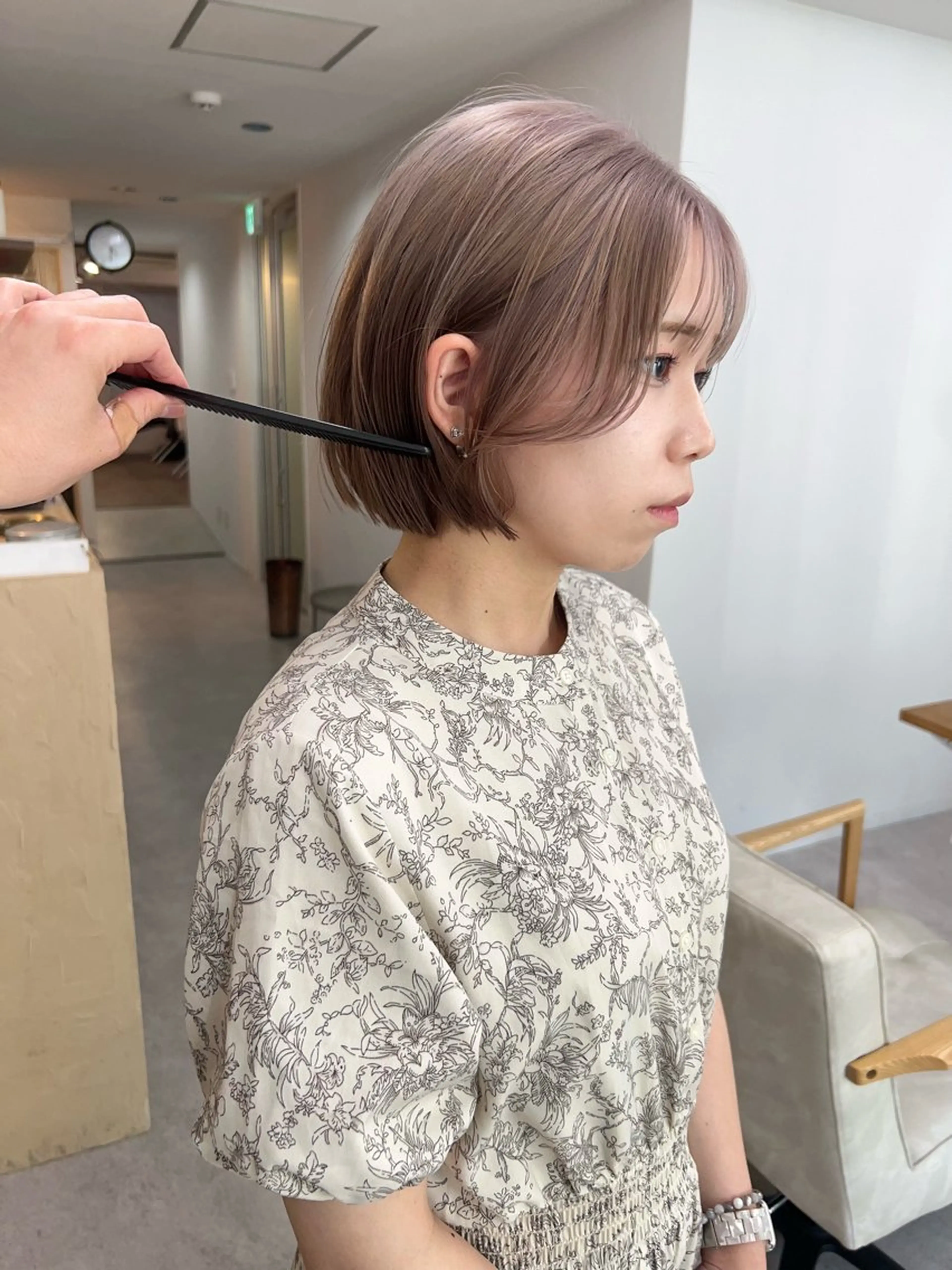 ショート カラー カット ヘアカラー トリートメント 韓国レイヤー/ハイ トーン/優太のヘアスタイル