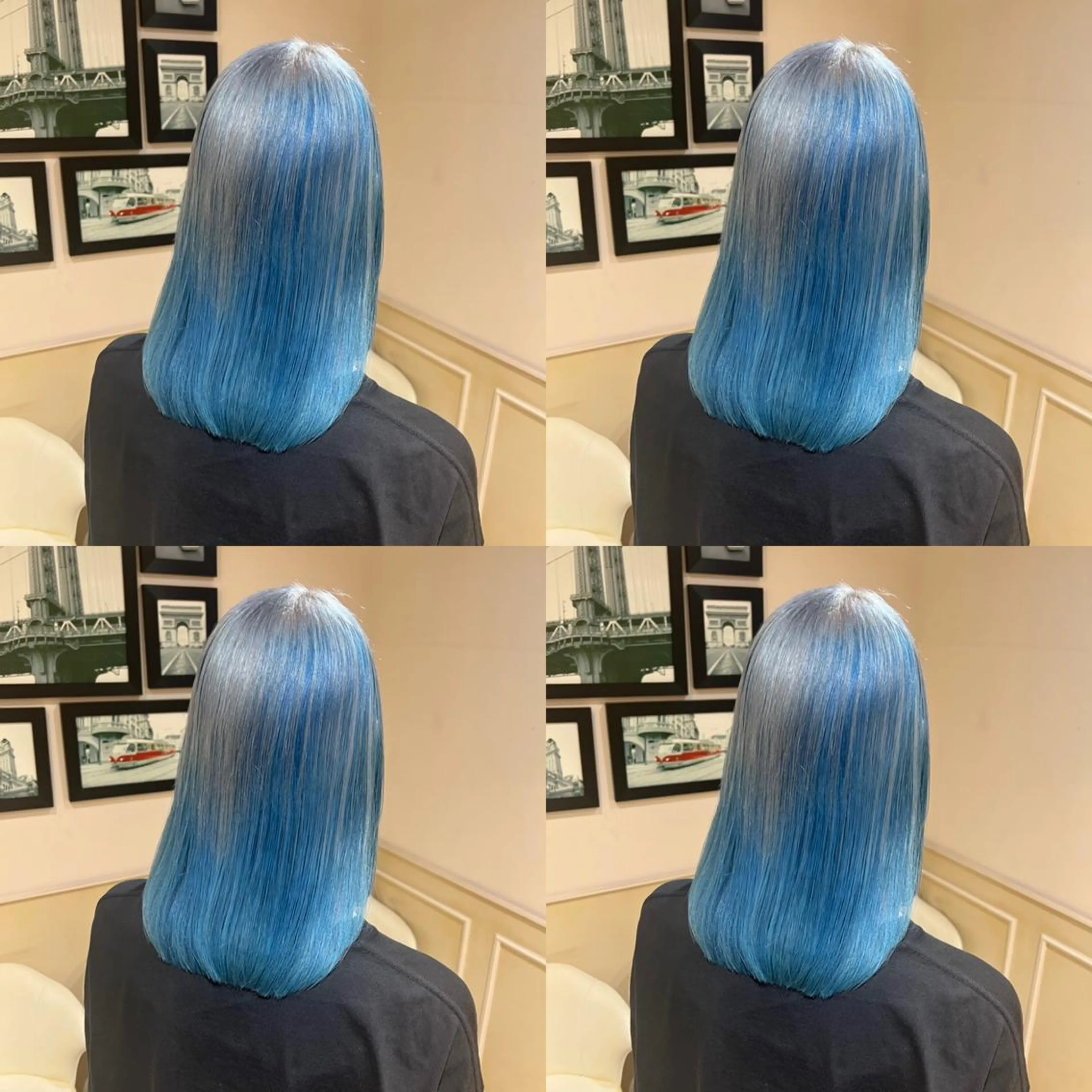 ミディアム カラー レイヤー×髪質改善 マネージャー安藤光司のヘアスタイル