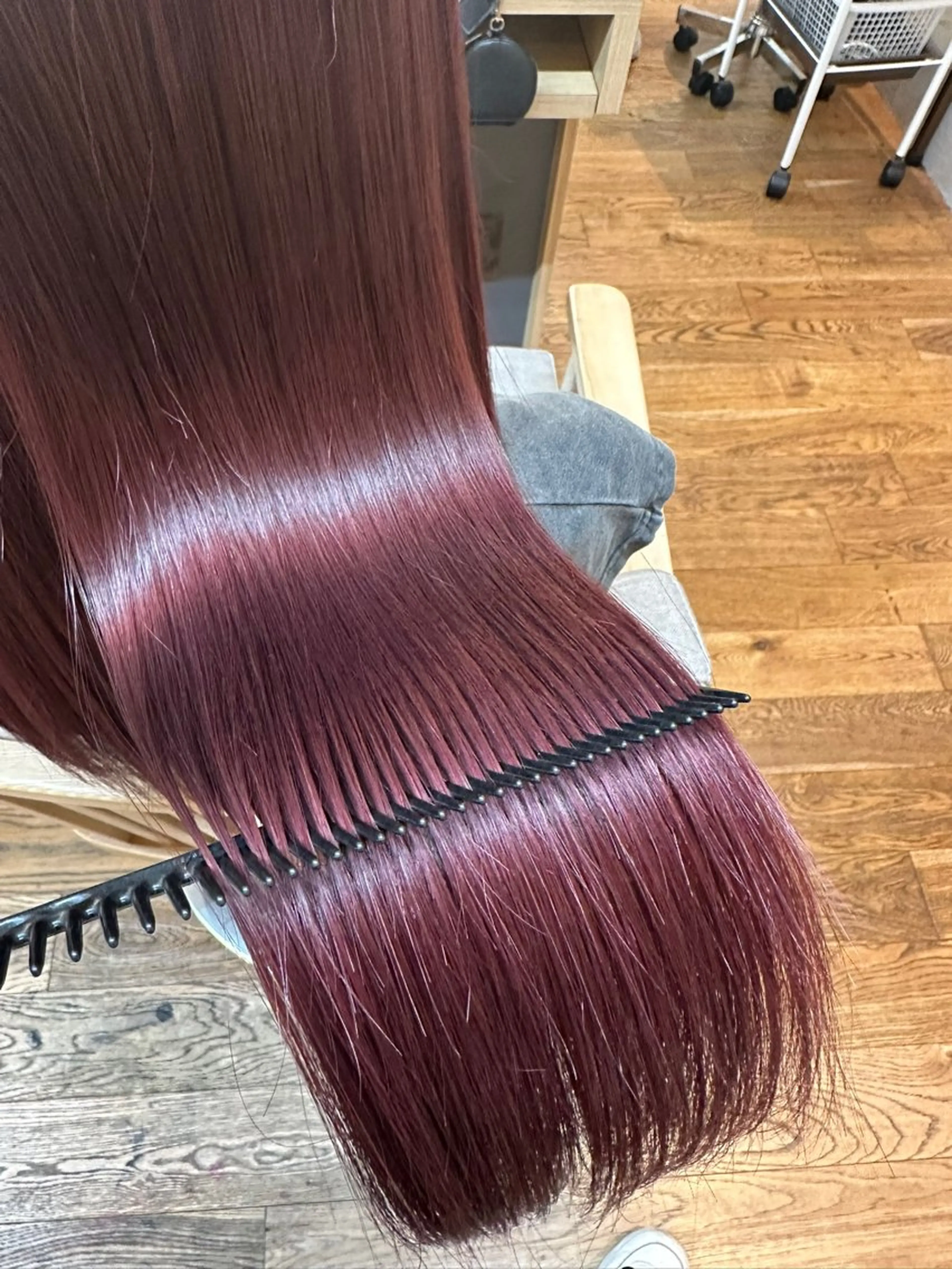 ロング カラー ヘアカラー トリートメント テクニカルディレクタ ー葛西凌大のヘアスタイル